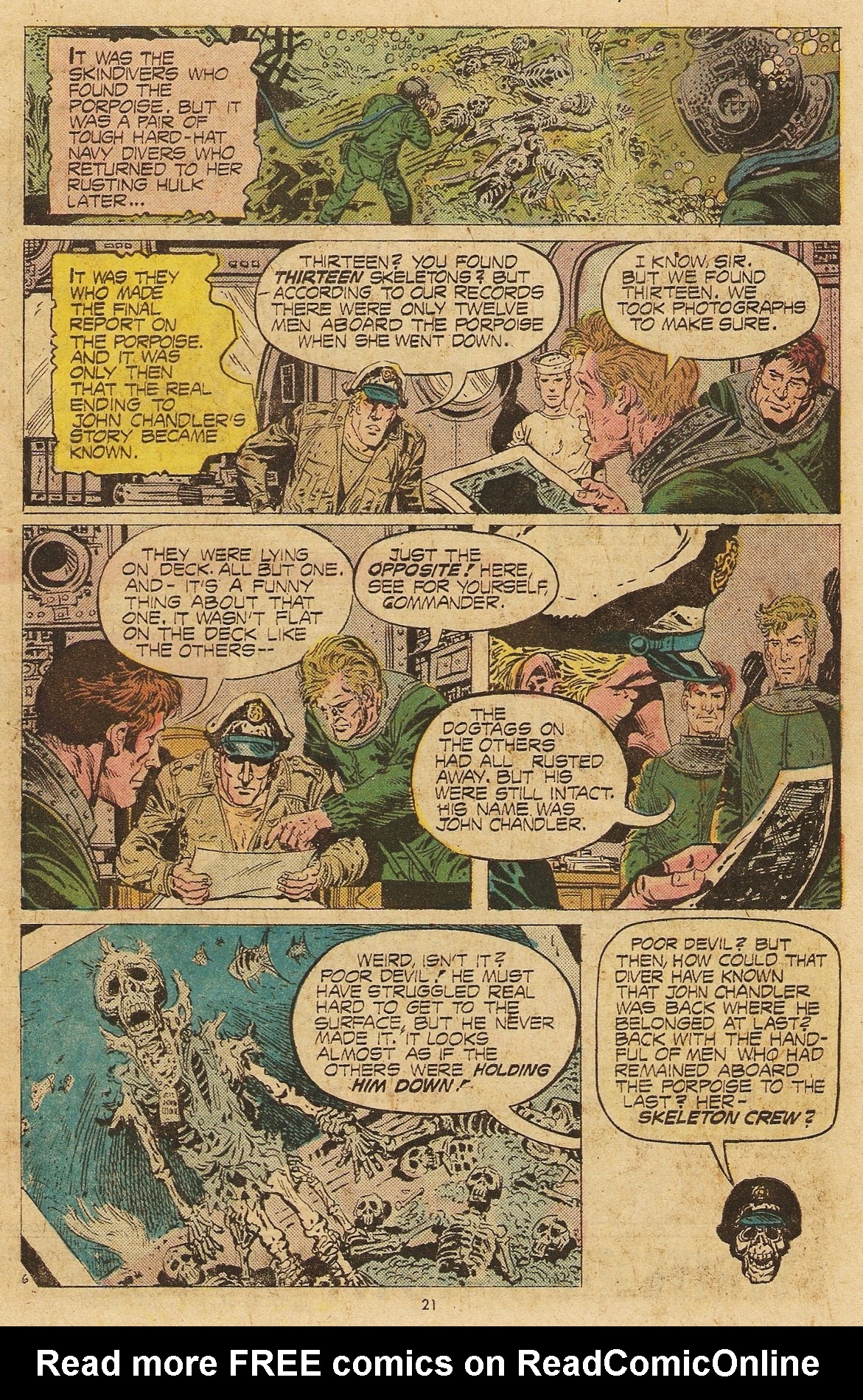 Read online Weird War Tales (1971) comic -  Issue #36 - 21