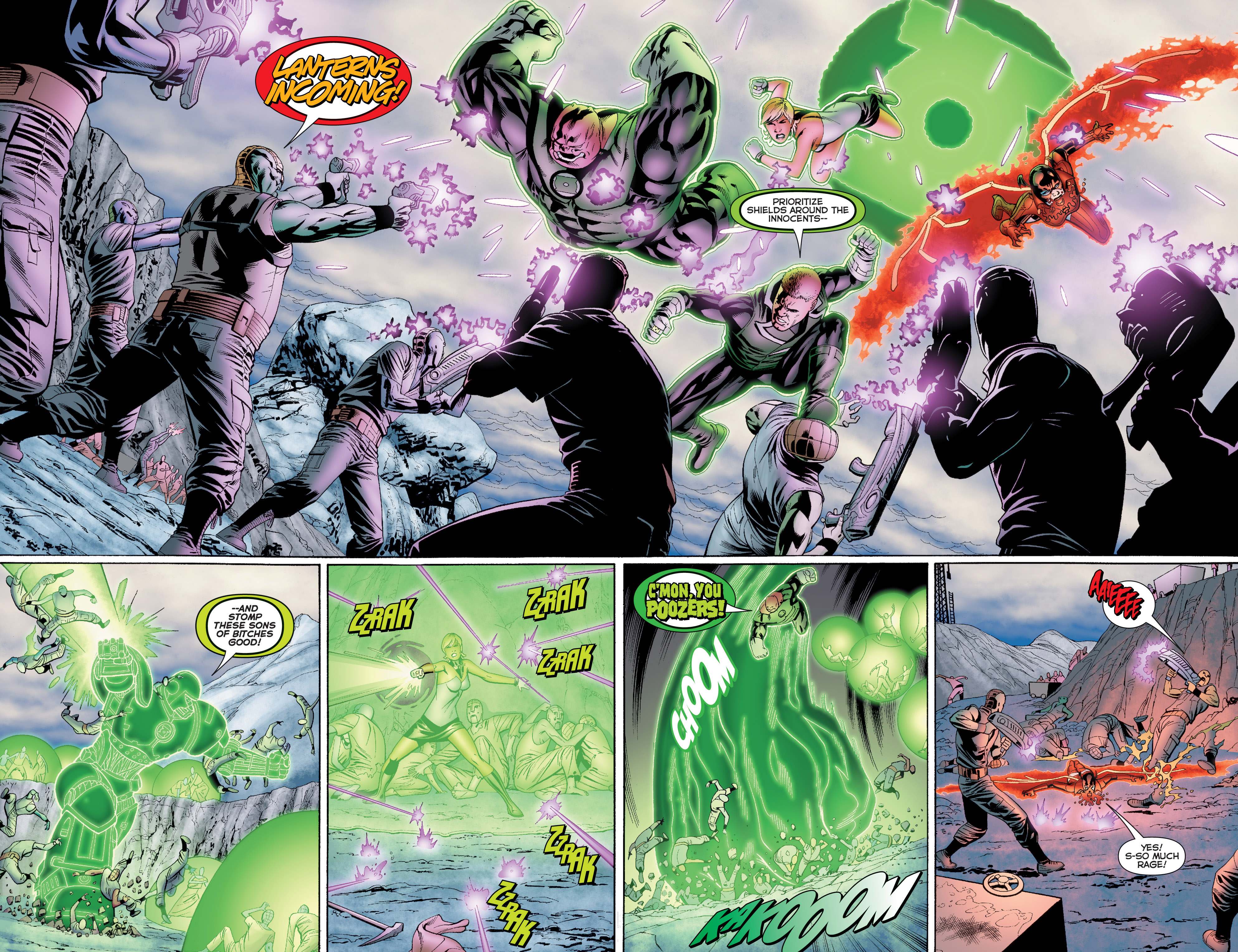 Read online Green Lantern: Emerald Warriors comic -  Issue #4 - 16