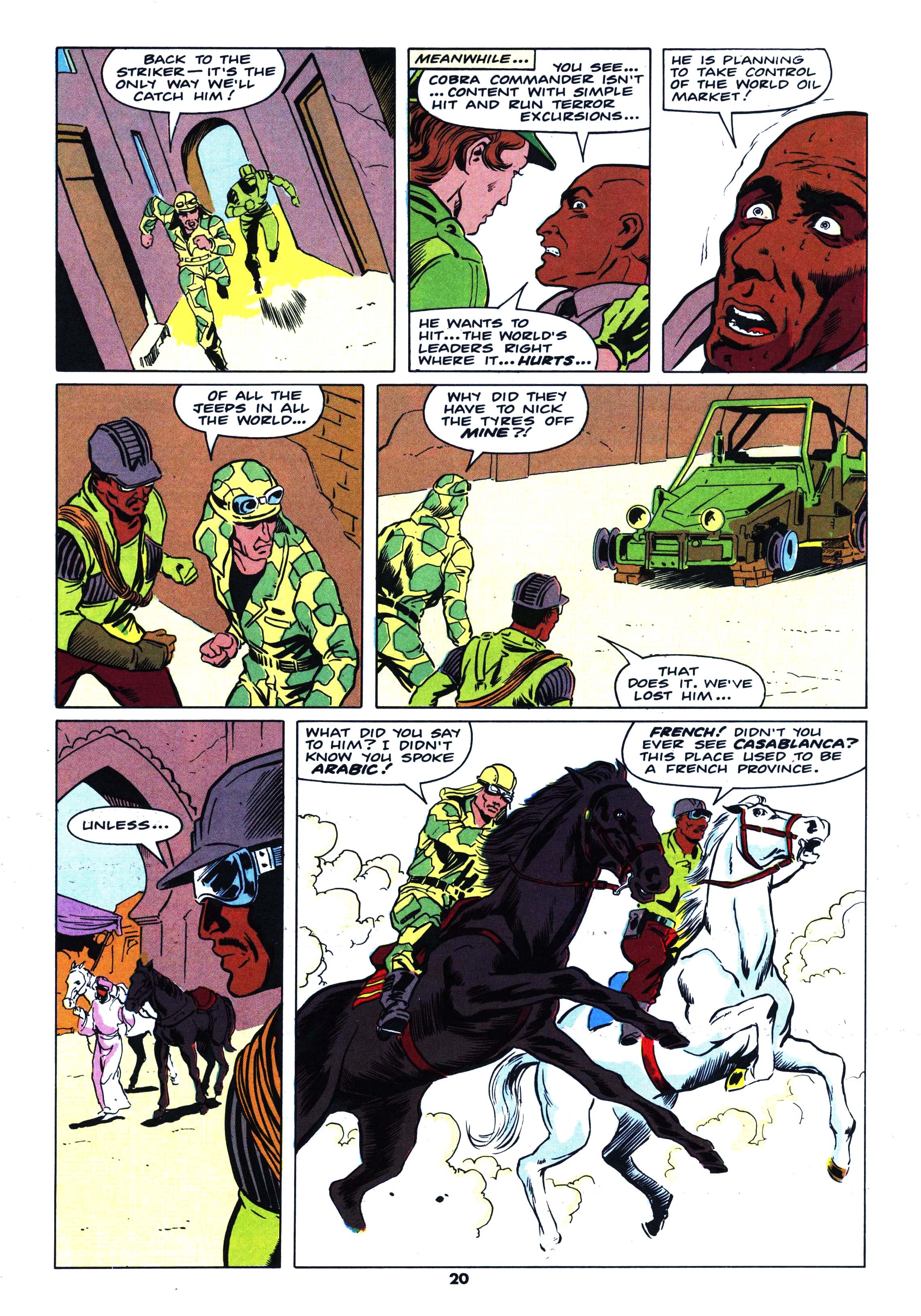 Read online Action Force comic -  Issue #10 - 19