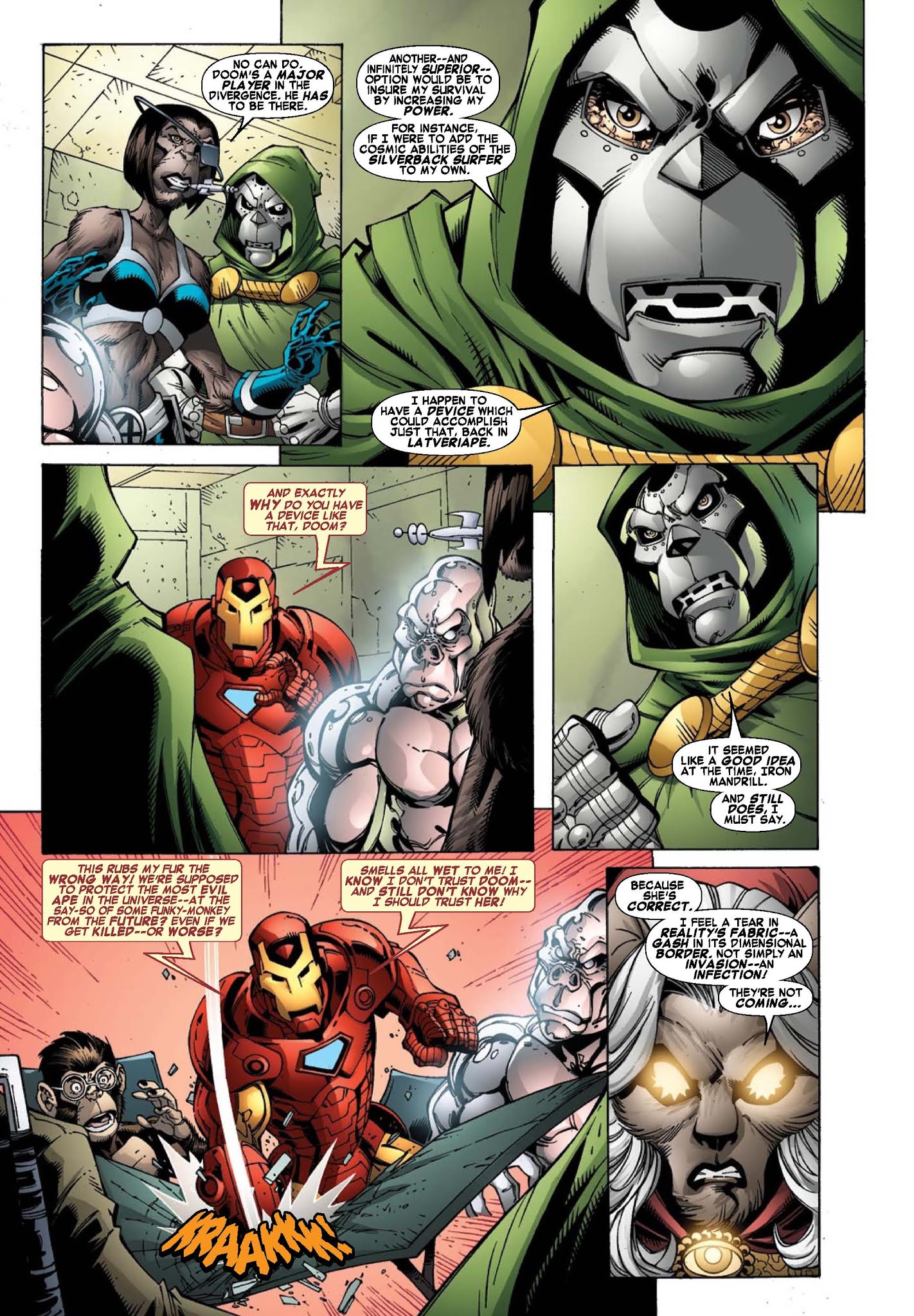 Read online Marvel Apes: Prime Eight comic -  Issue #2 - 6