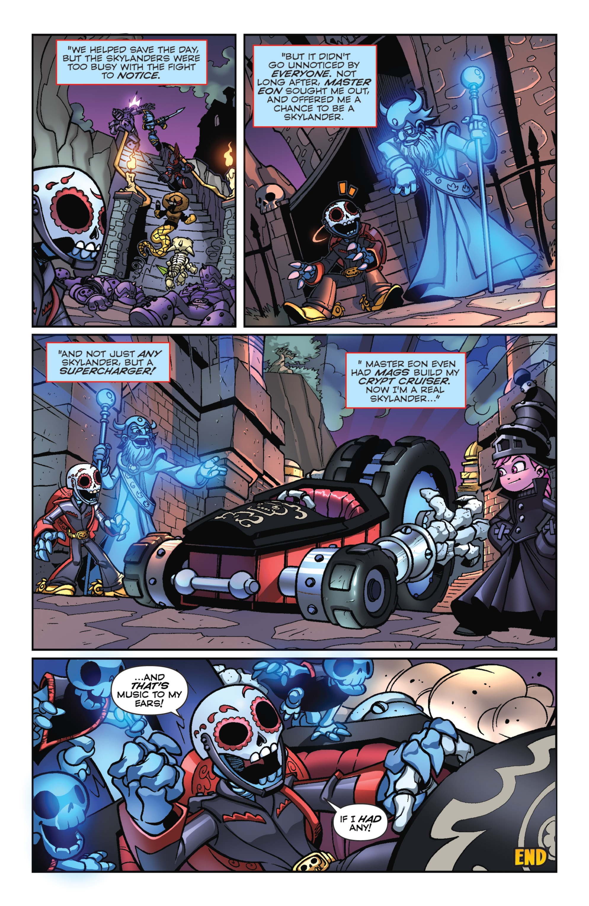 Read online Skylanders Superchargers comic -  Issue #3 - 21