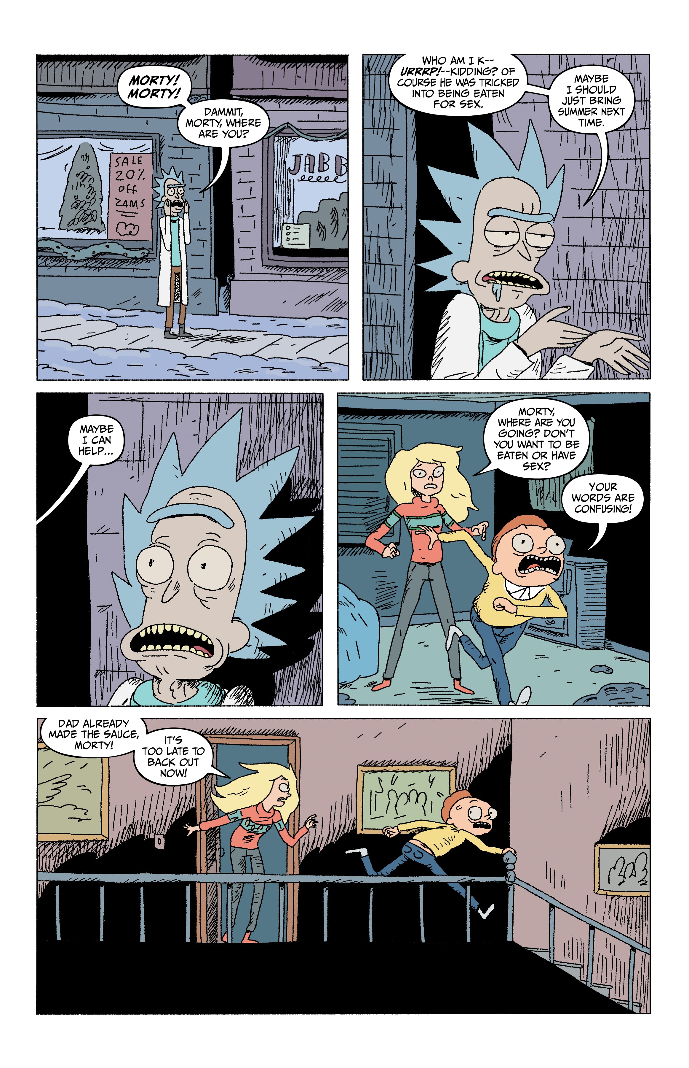Read online Rick and Morty comic -  Issue # (2015) _Deluxe Edition 1 (Part 3) - 7