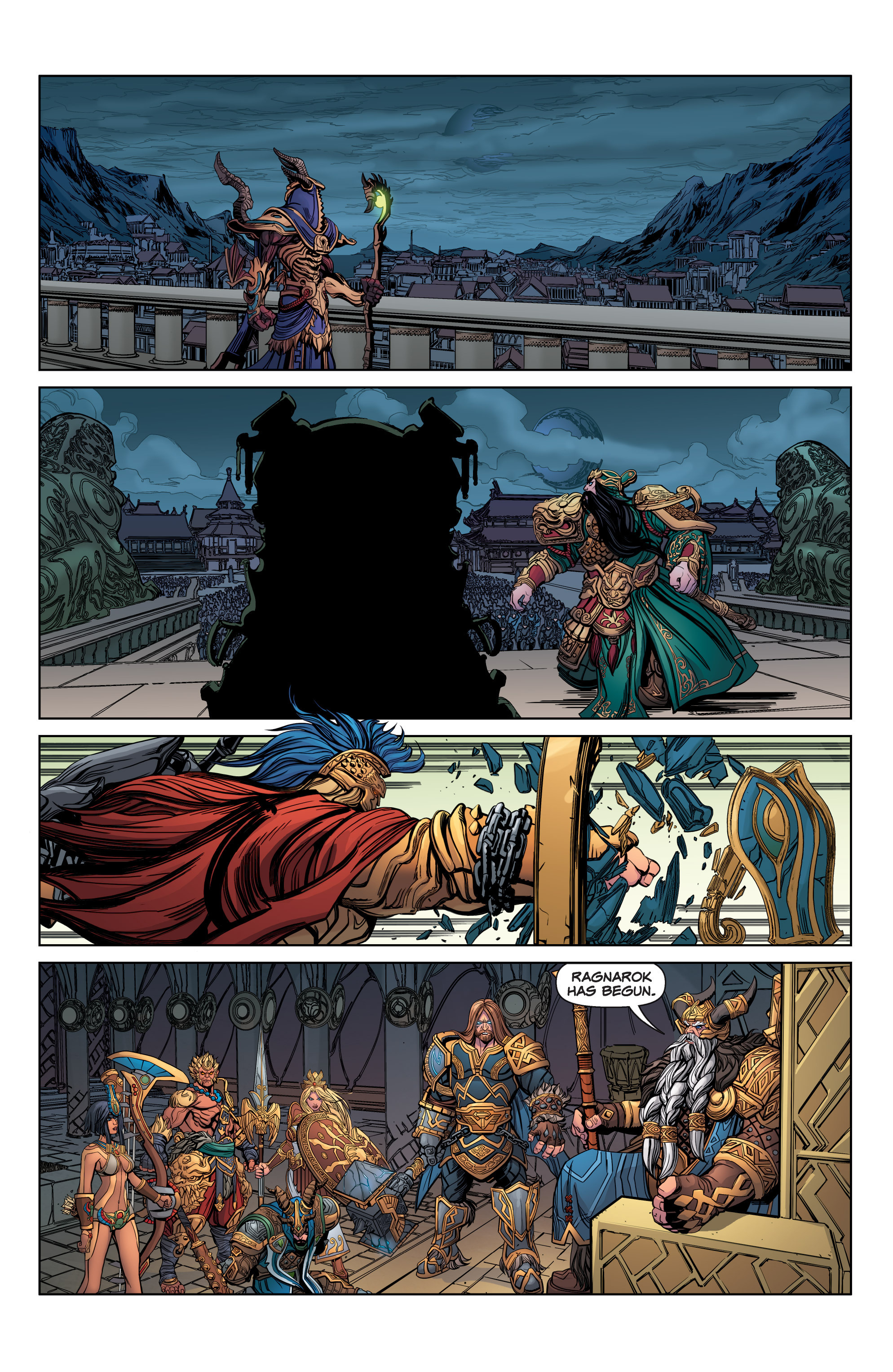 Read online SMITE: The Pantheon War comic -  Issue #3 - 22