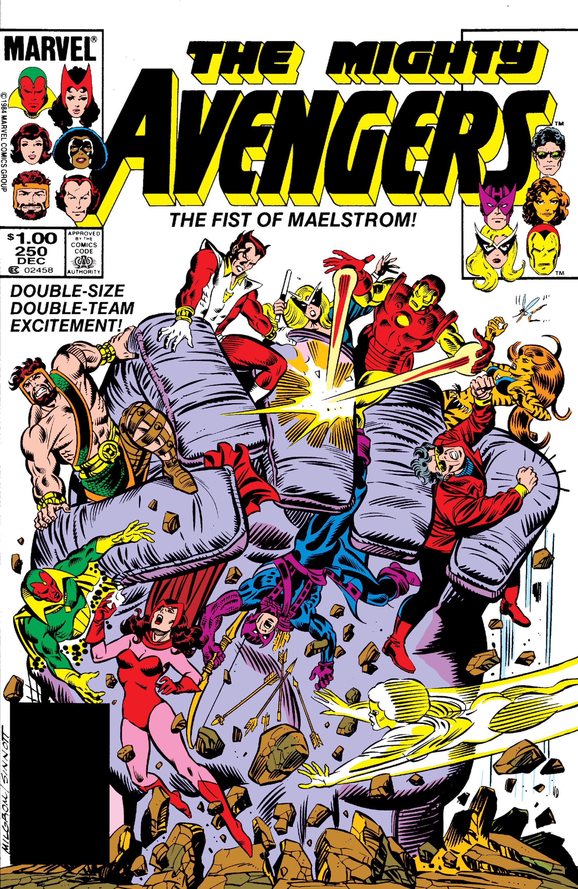 Read online The Avengers (1963) comic -  Issue #250 - 1