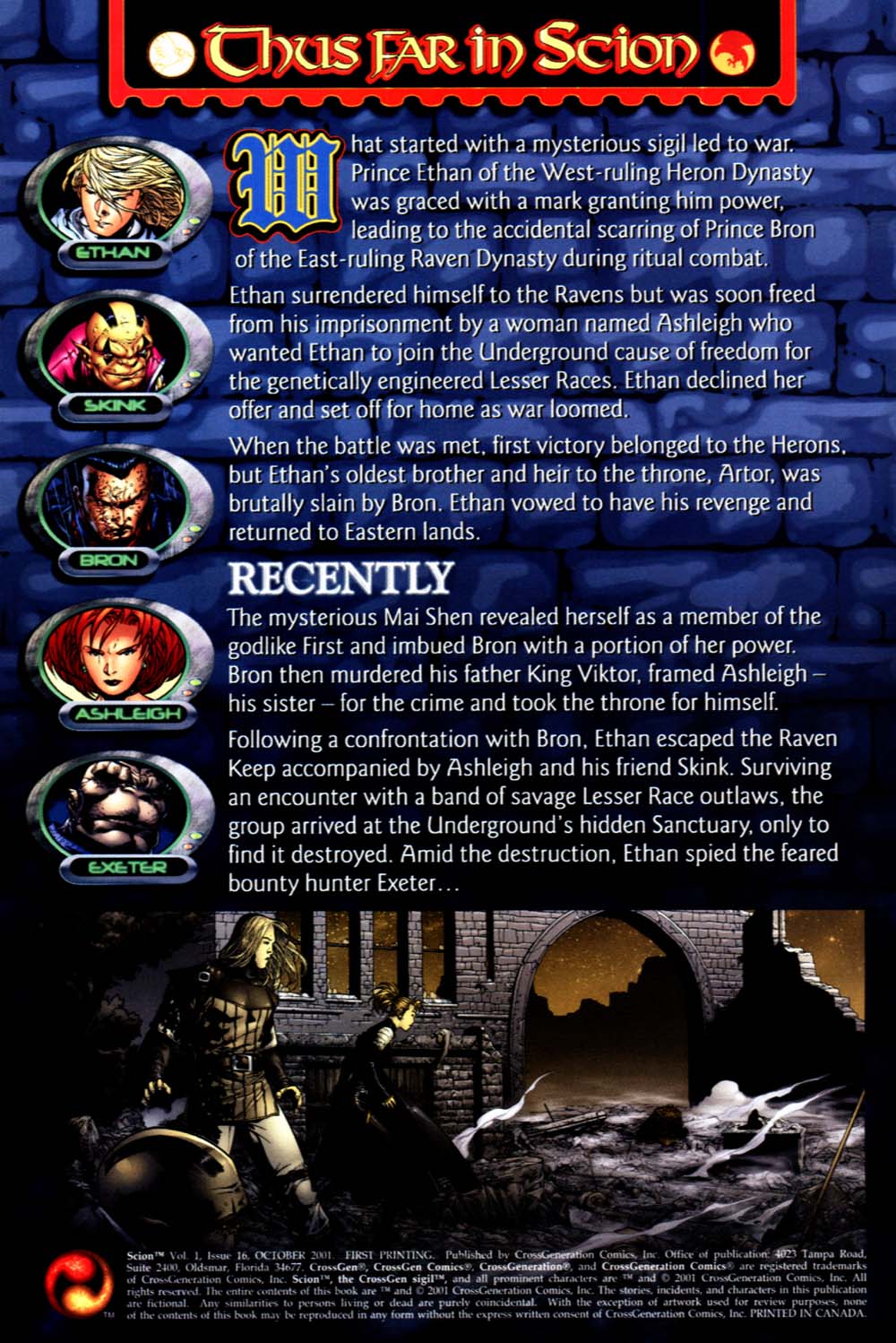 Read online Scion comic -  Issue #16 - 2