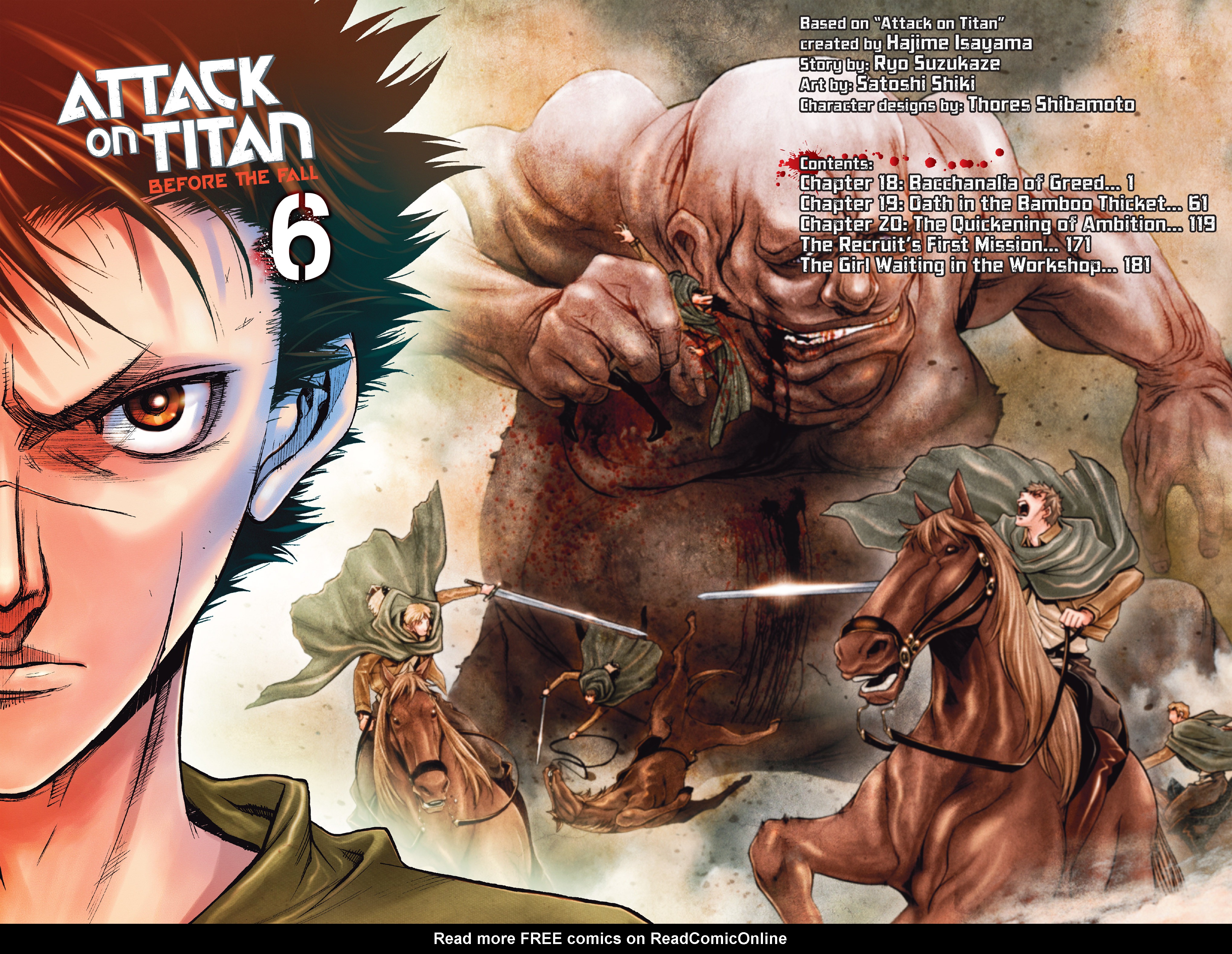 Read online Attack on Titan: Before the Fall comic -  Issue #6 - 4