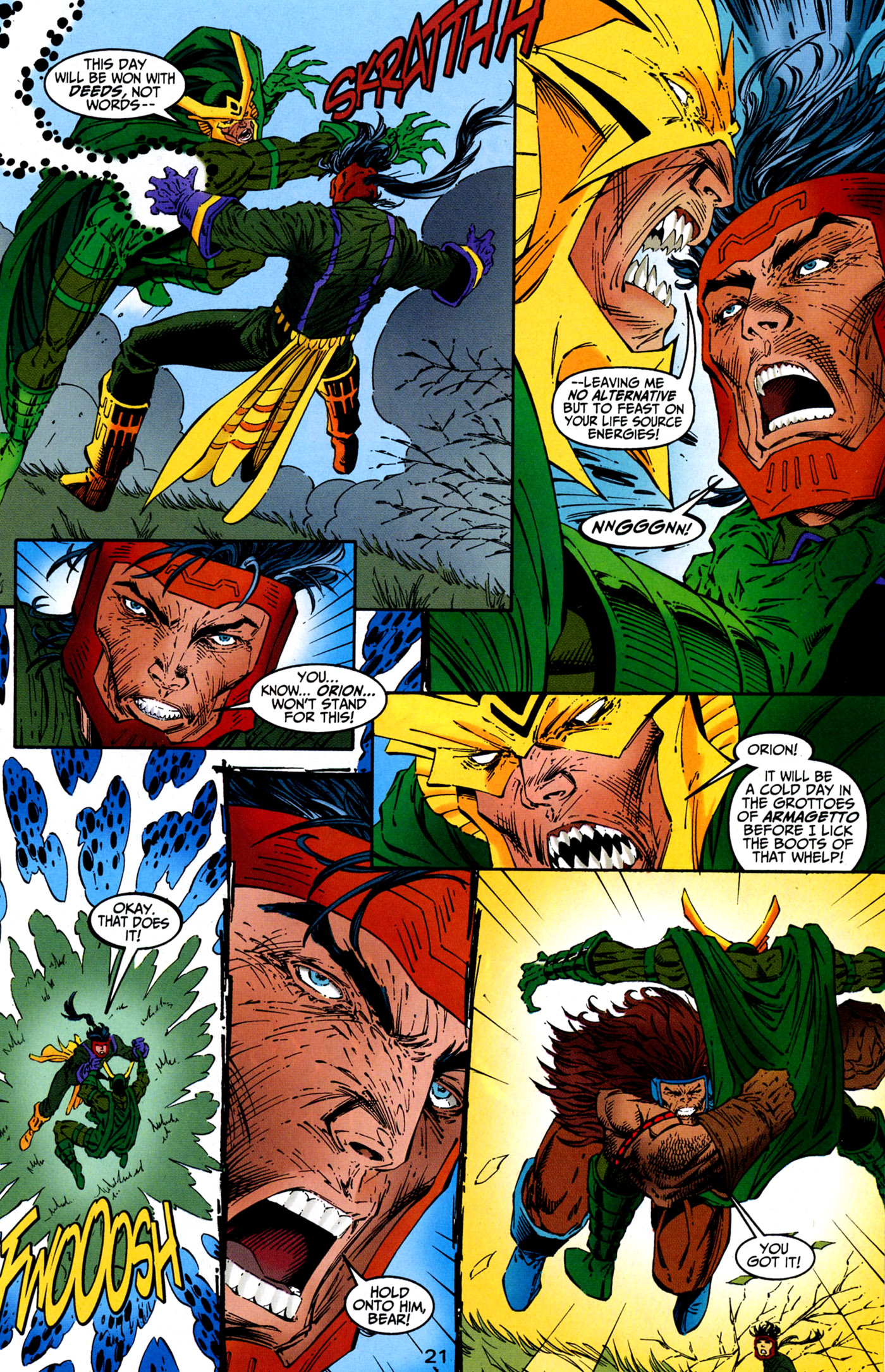 Read online Orion comic -  Issue #8 - 20