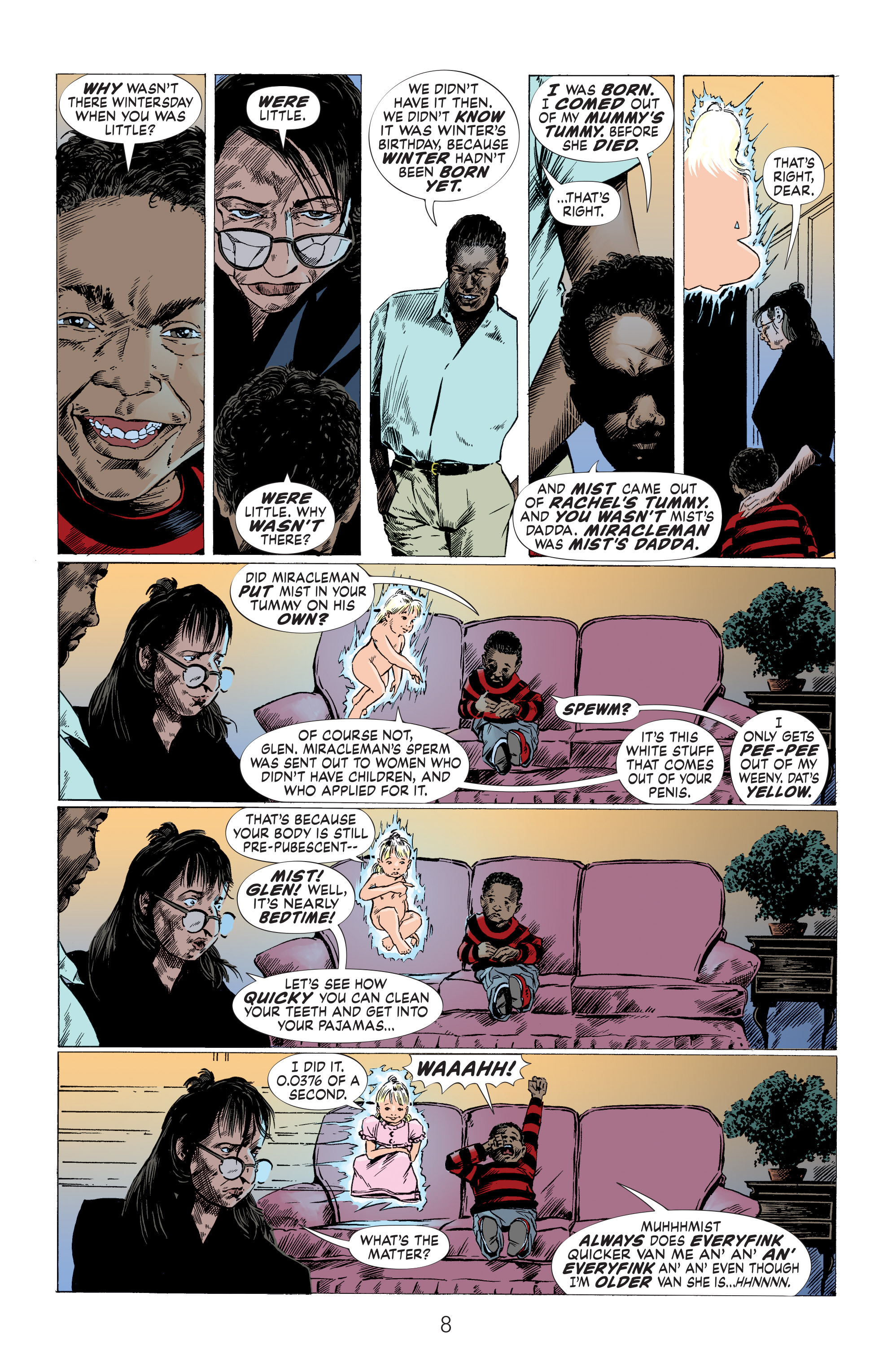 Read online Miracleman by Gaiman & Buckingham comic -  Issue #4 - 8