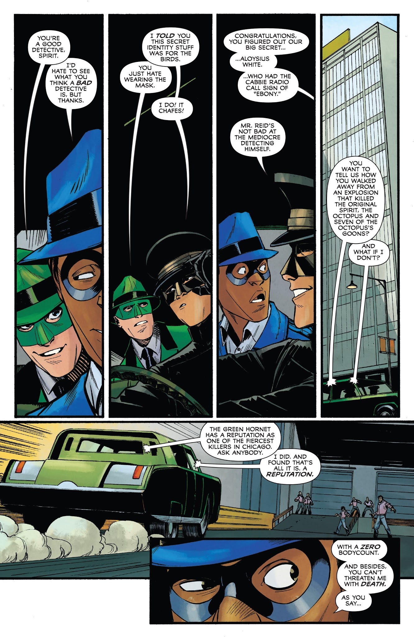 Read online The Green Hornet '66 Meets the Spirit comic -  Issue #4 - 15