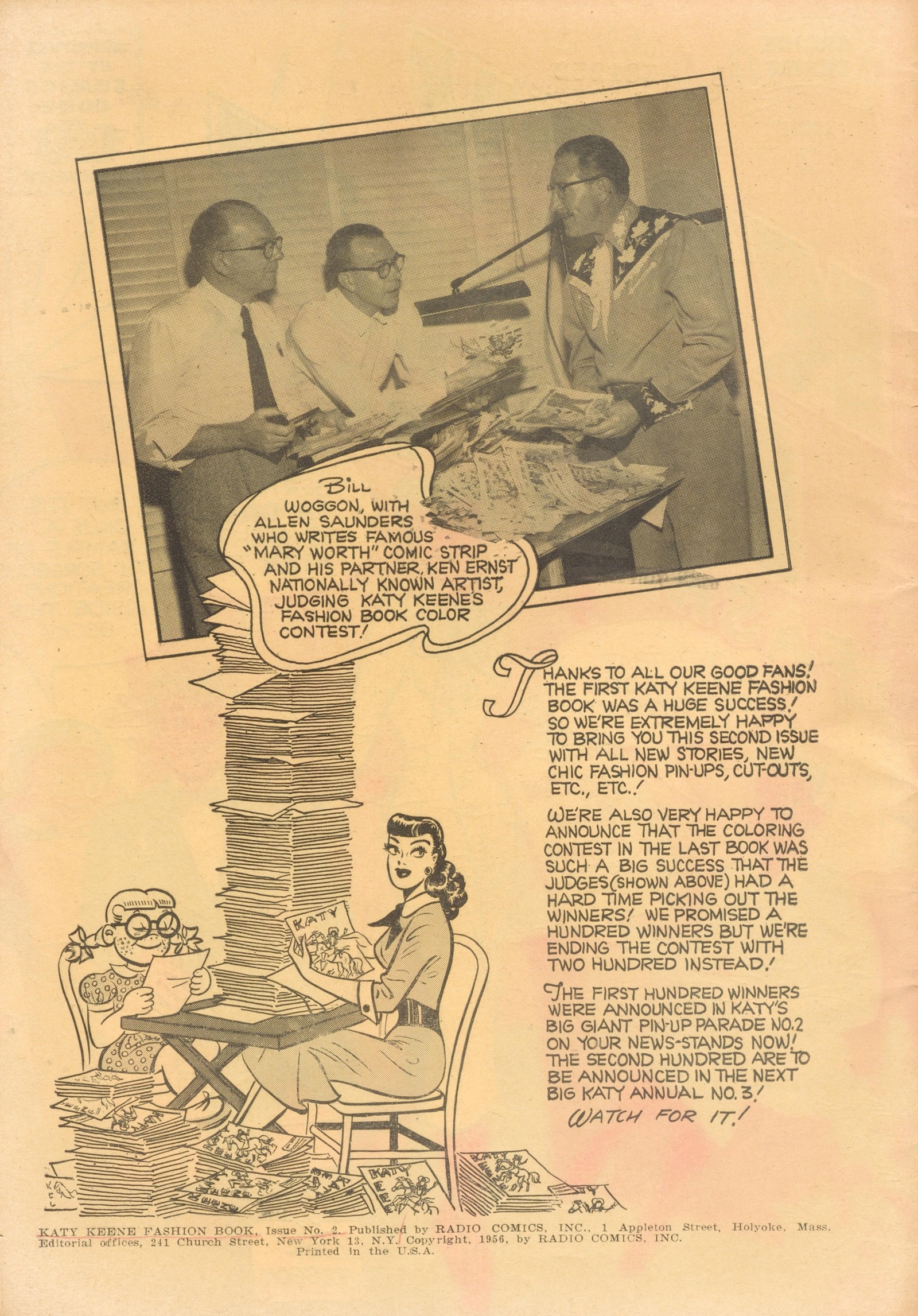 Read online Katy Keene Fashion Book comic -  Issue #2 - 2