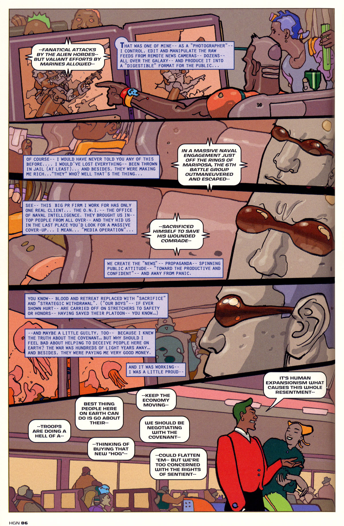 Read online Halo Graphic Novel comic -  Issue # TPB - 87