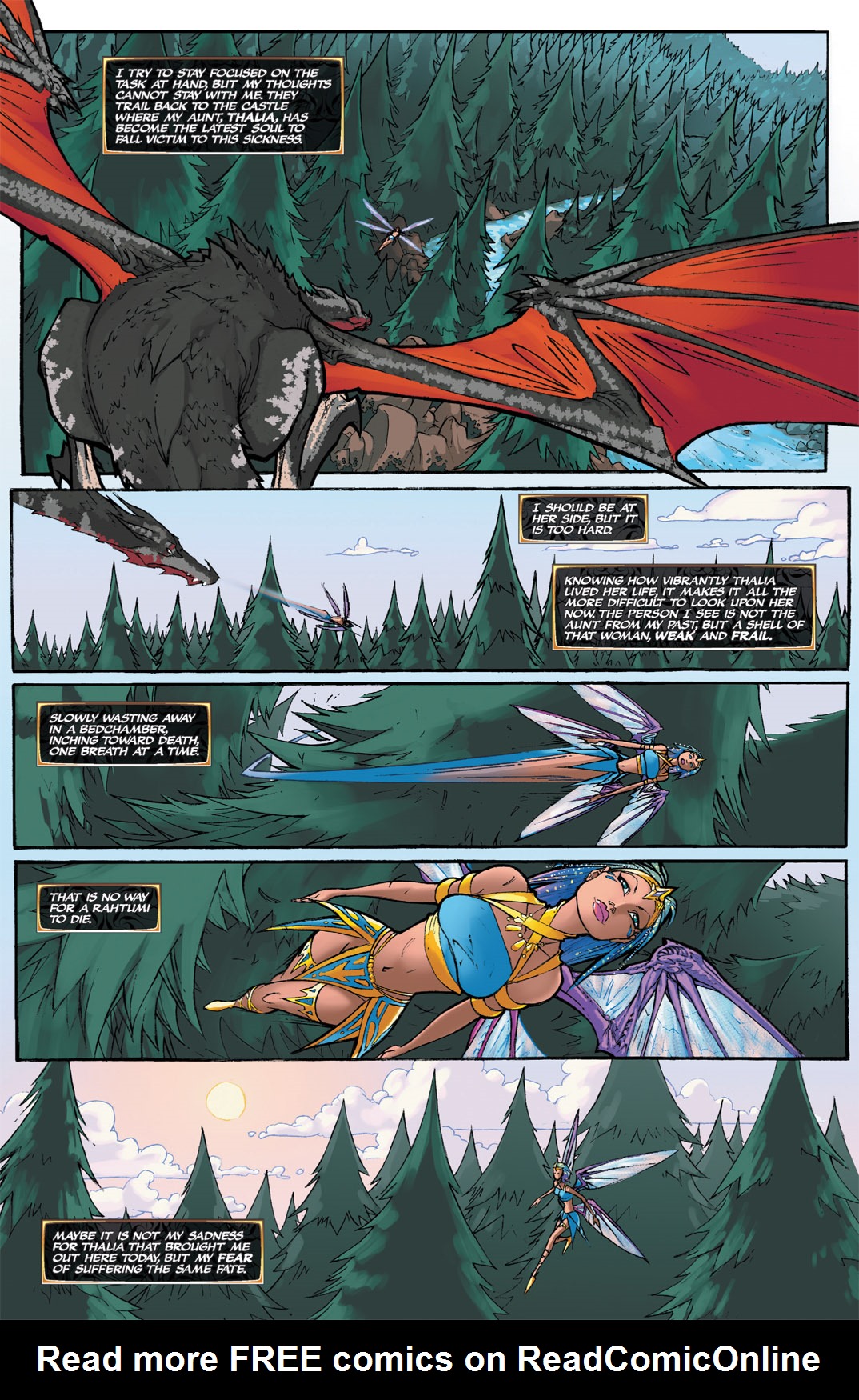 Read online Michael Turner's Soulfire: Dying Of The Light comic -  Issue # _TPB - 16