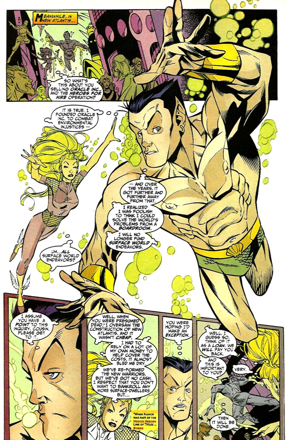 Read online New Warriors (1999) comic -  Issue #3 - 21