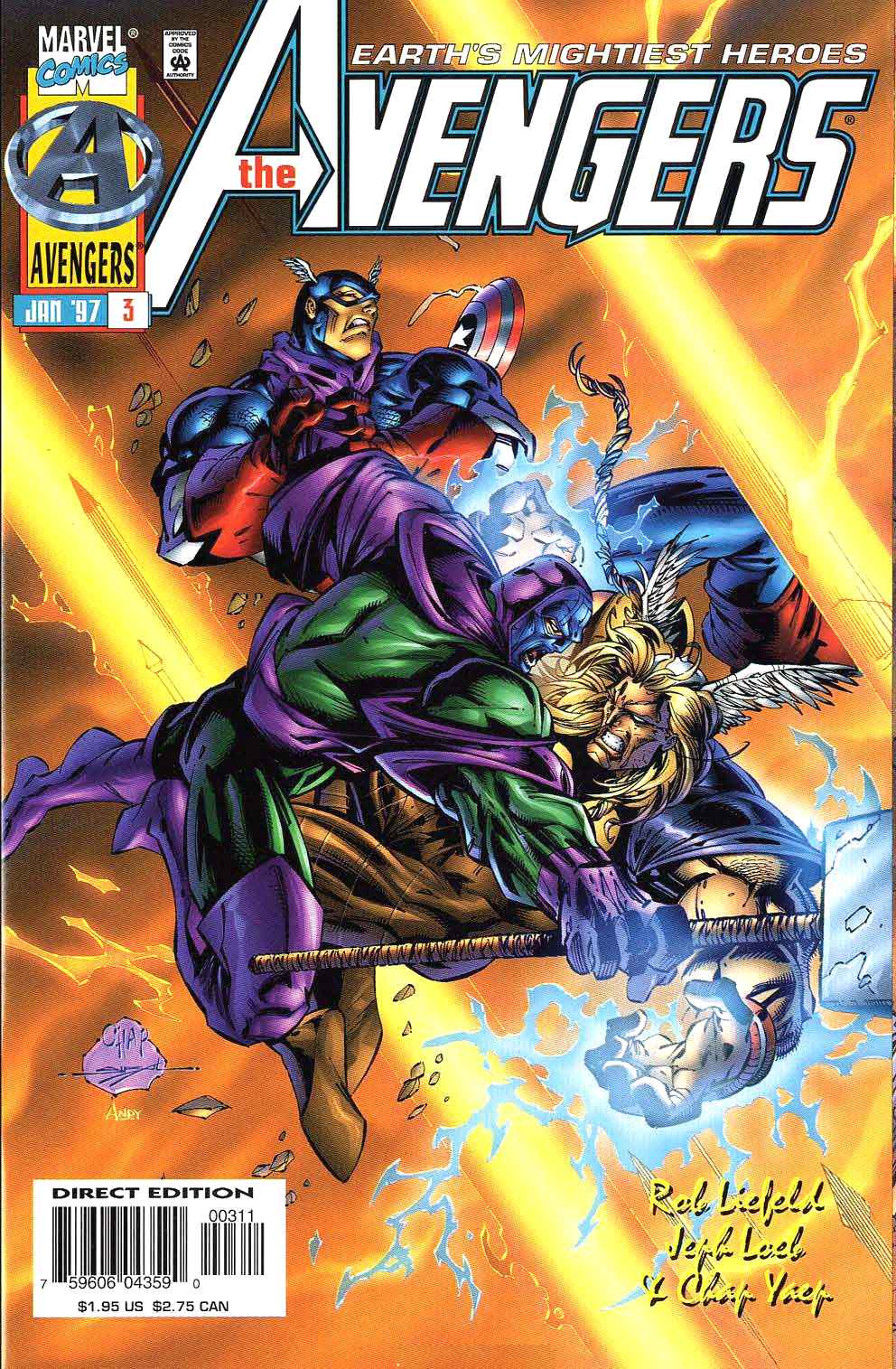 Read online The Avengers (1963) comic -  Issue #405 - 1