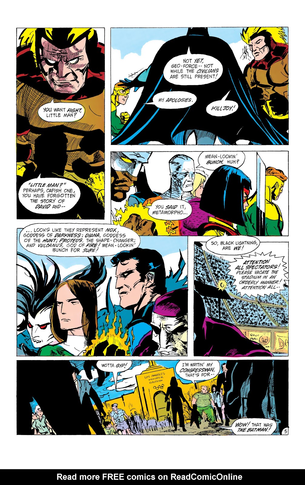 Batman and the Outsiders (1983) issue 15 - Page 5