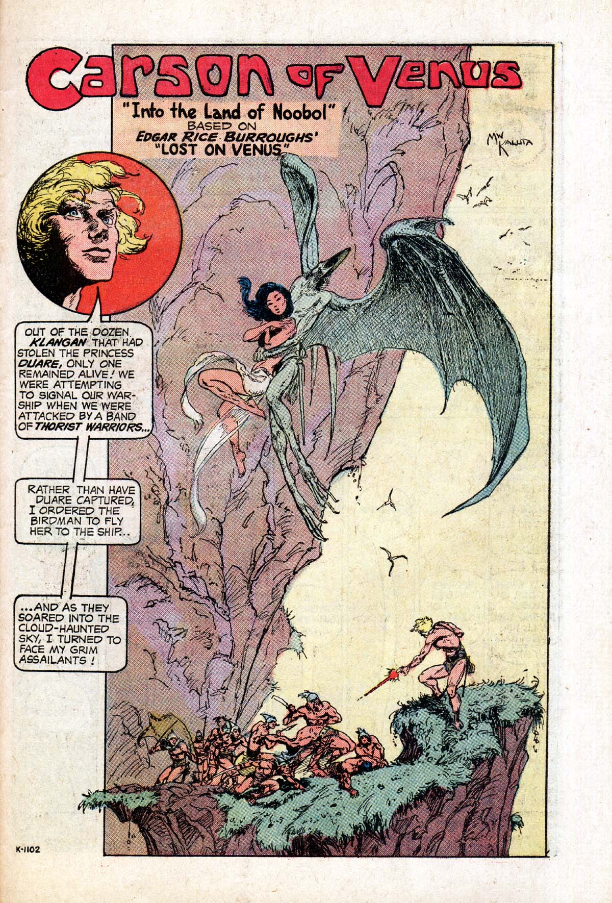 Read online Korak, Son of Tarzan (1972) comic -  Issue #54 - 22