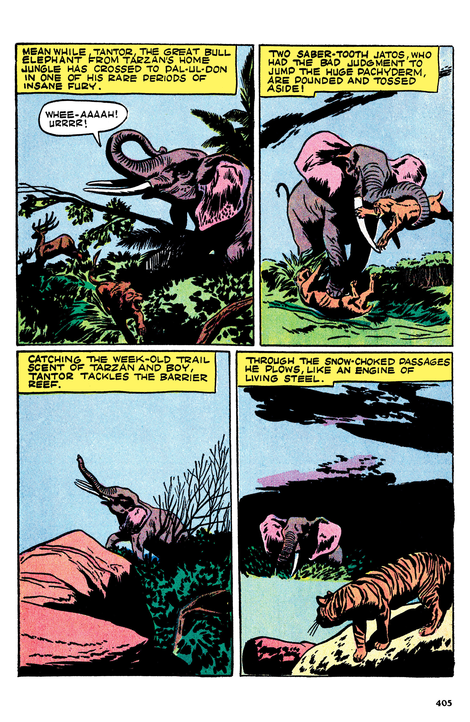Read online Edgar Rice Burroughs Tarzan: The Jesse Marsh Years Omnibus comic -  Issue # TPB (Part 5) - 7