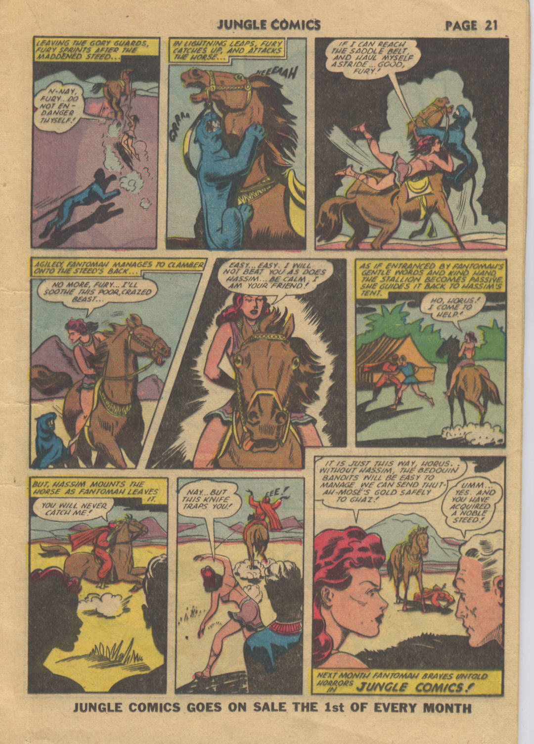 Read online Jungle Comics comic -  Issue #34 - 23