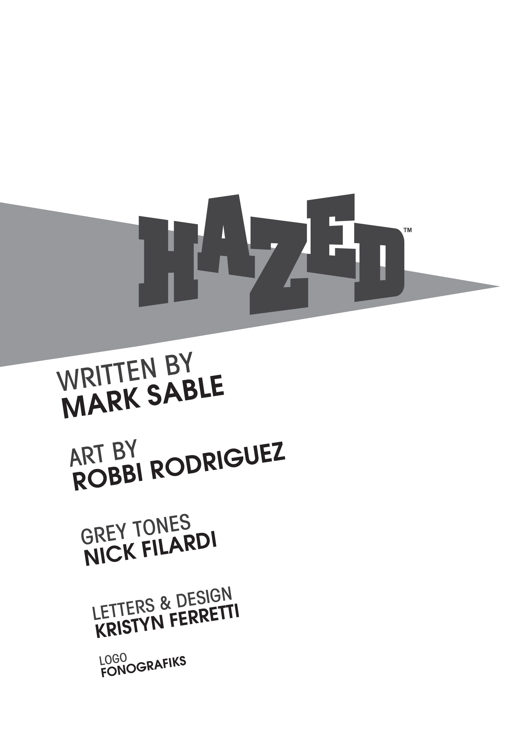 Read online Hazed comic -  Issue # TPB (Part 1) - 3