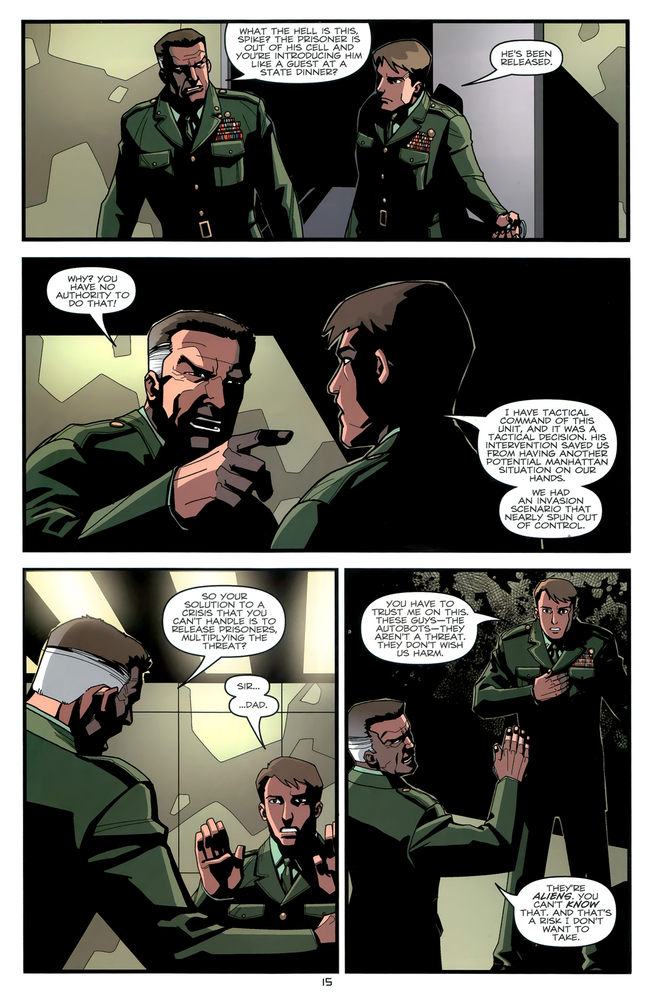 Read online The Transformers (2009) comic -  Issue #7 - 18