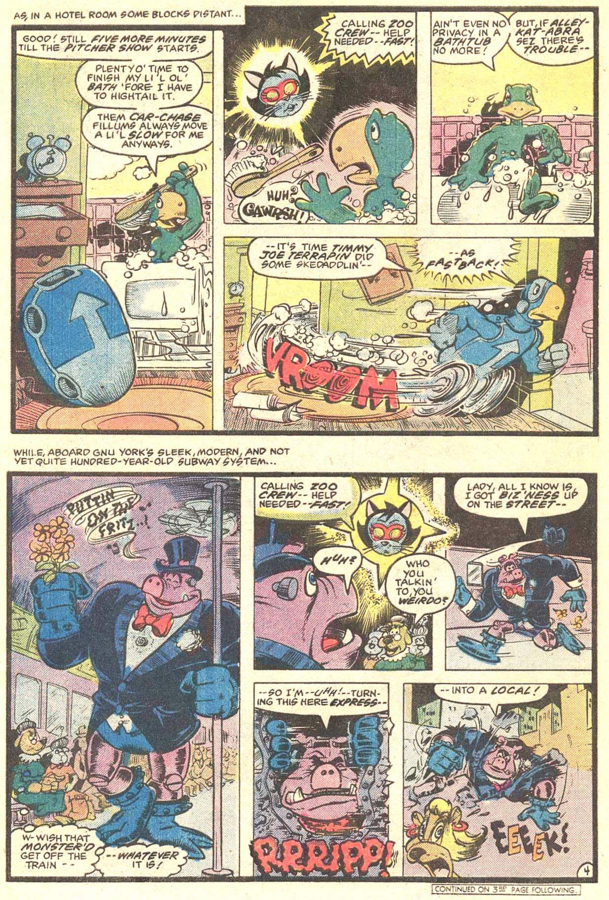 Read online Captain Carrot and His Amazing Zoo Crew! comic -  Issue #5 - 5