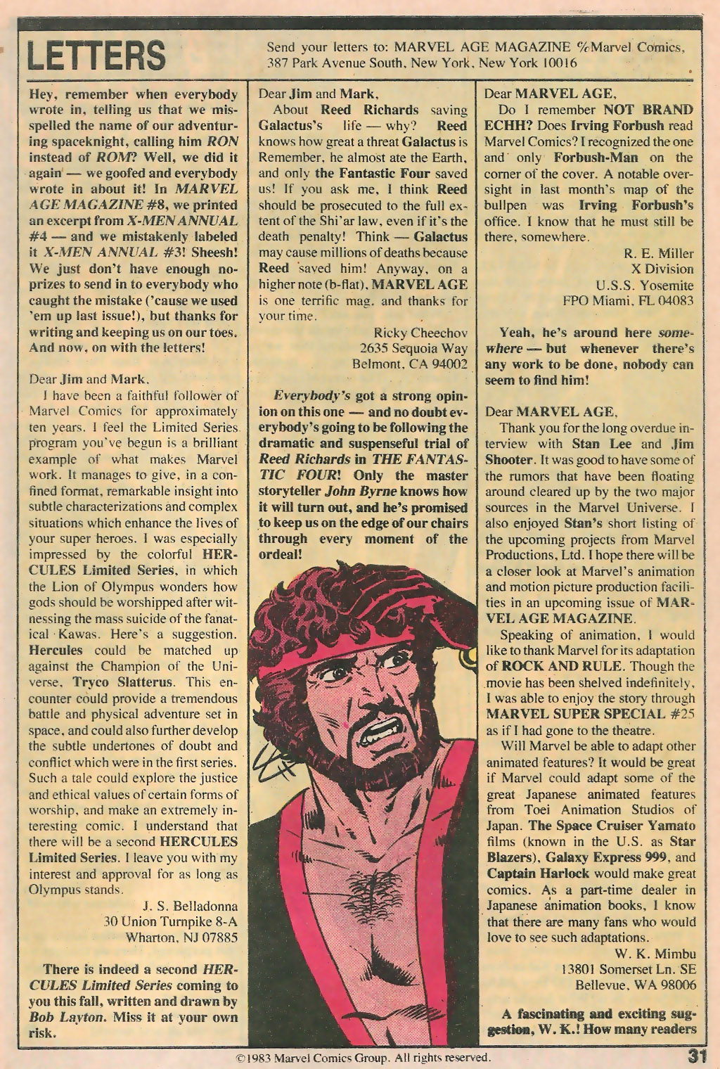 Read online Marvel Age comic -  Issue #10 - 33