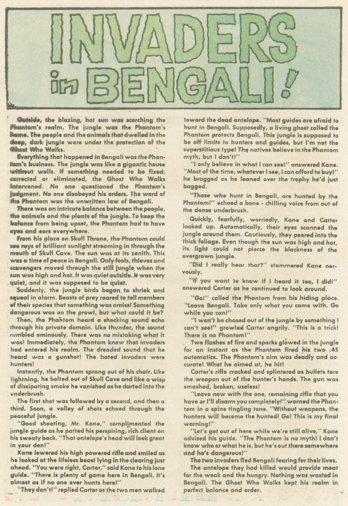 Read online The Phantom (1969) comic -  Issue #73 - 25