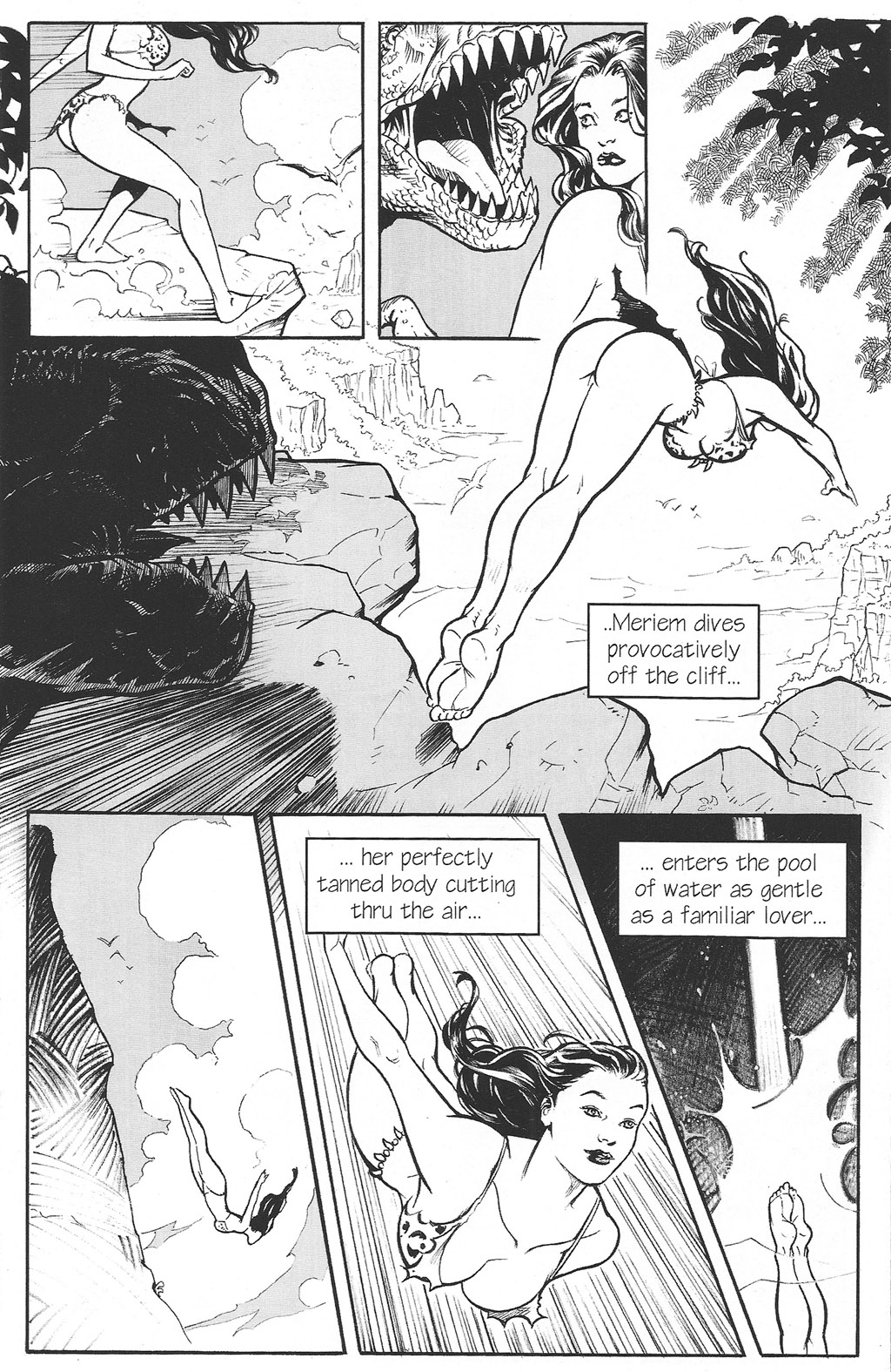 Read online Cavewoman: The Movie comic -  Issue # Full - 6