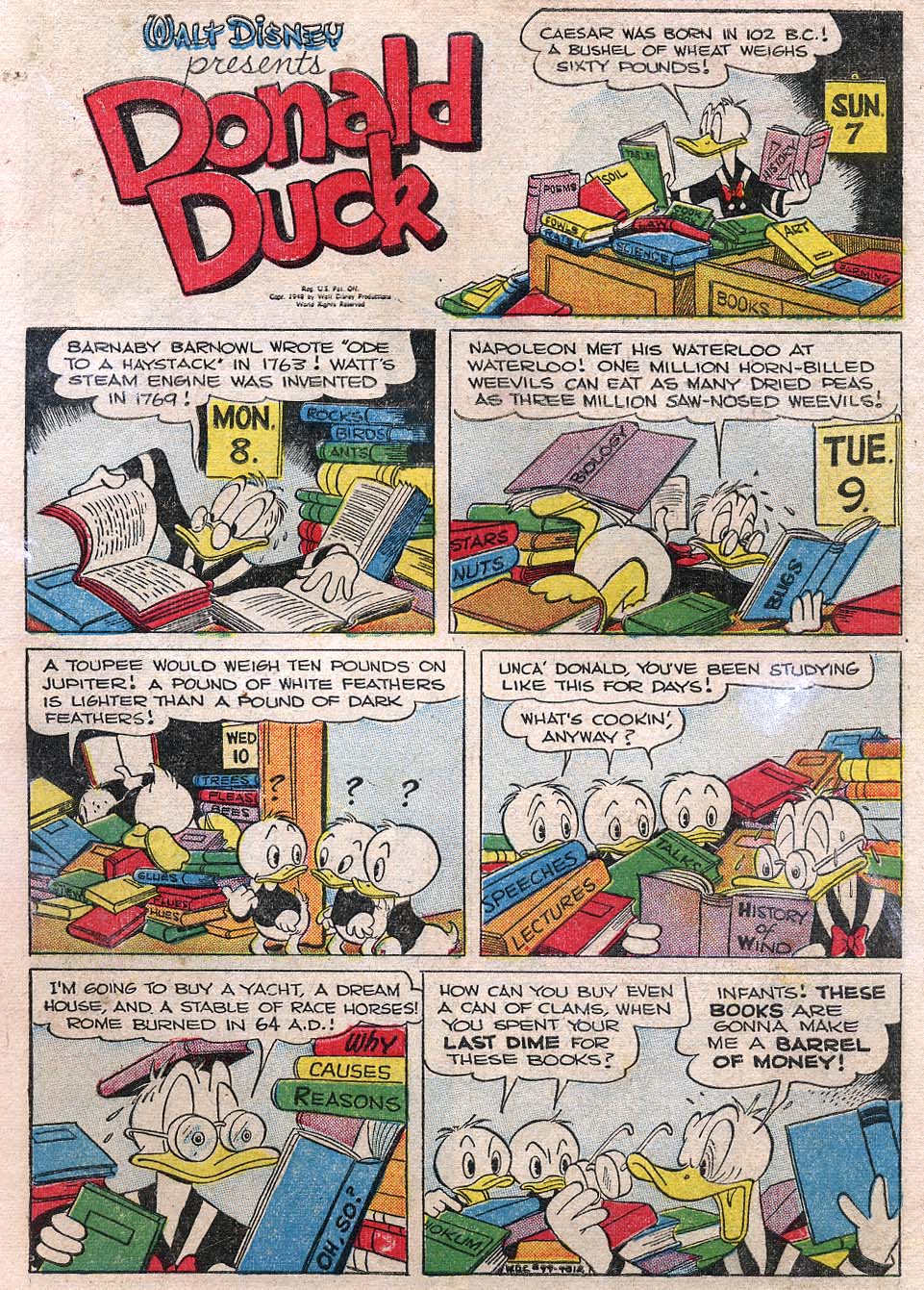 Read online Walt Disney's Comics and Stories comic -  Issue #99 - 3