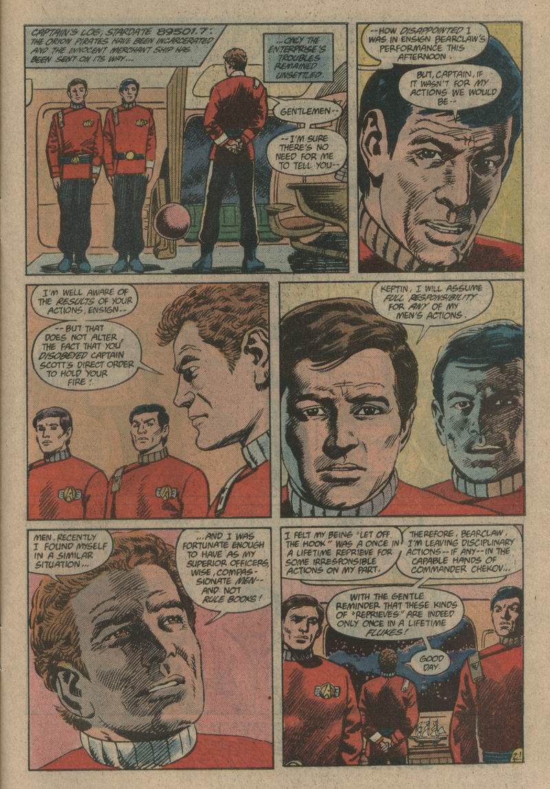 Read online Star Trek (1984) comic -  Issue #41 - 22