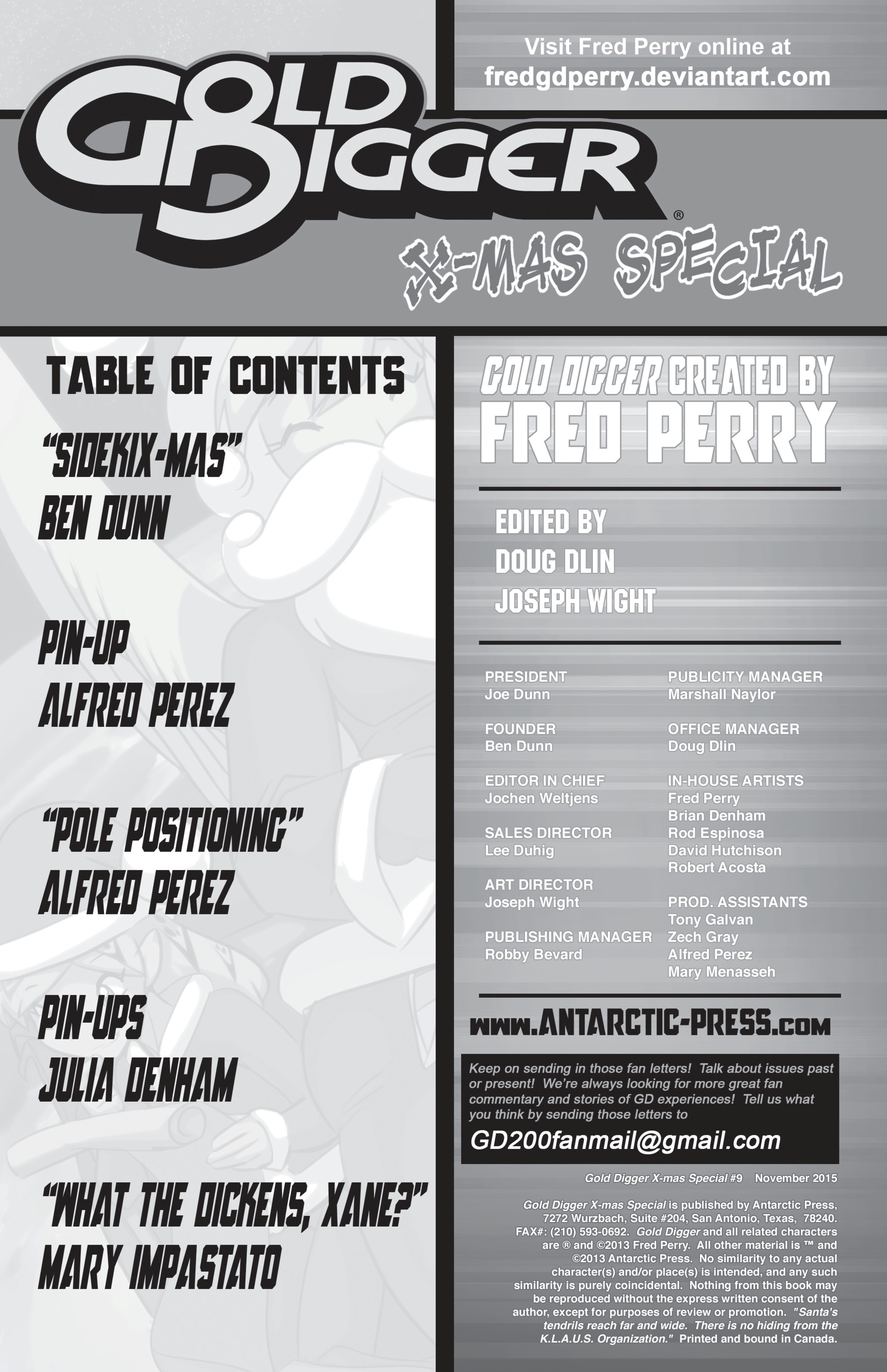 Read online Gold Digger X-Mas Special comic -  Issue #9 - 2