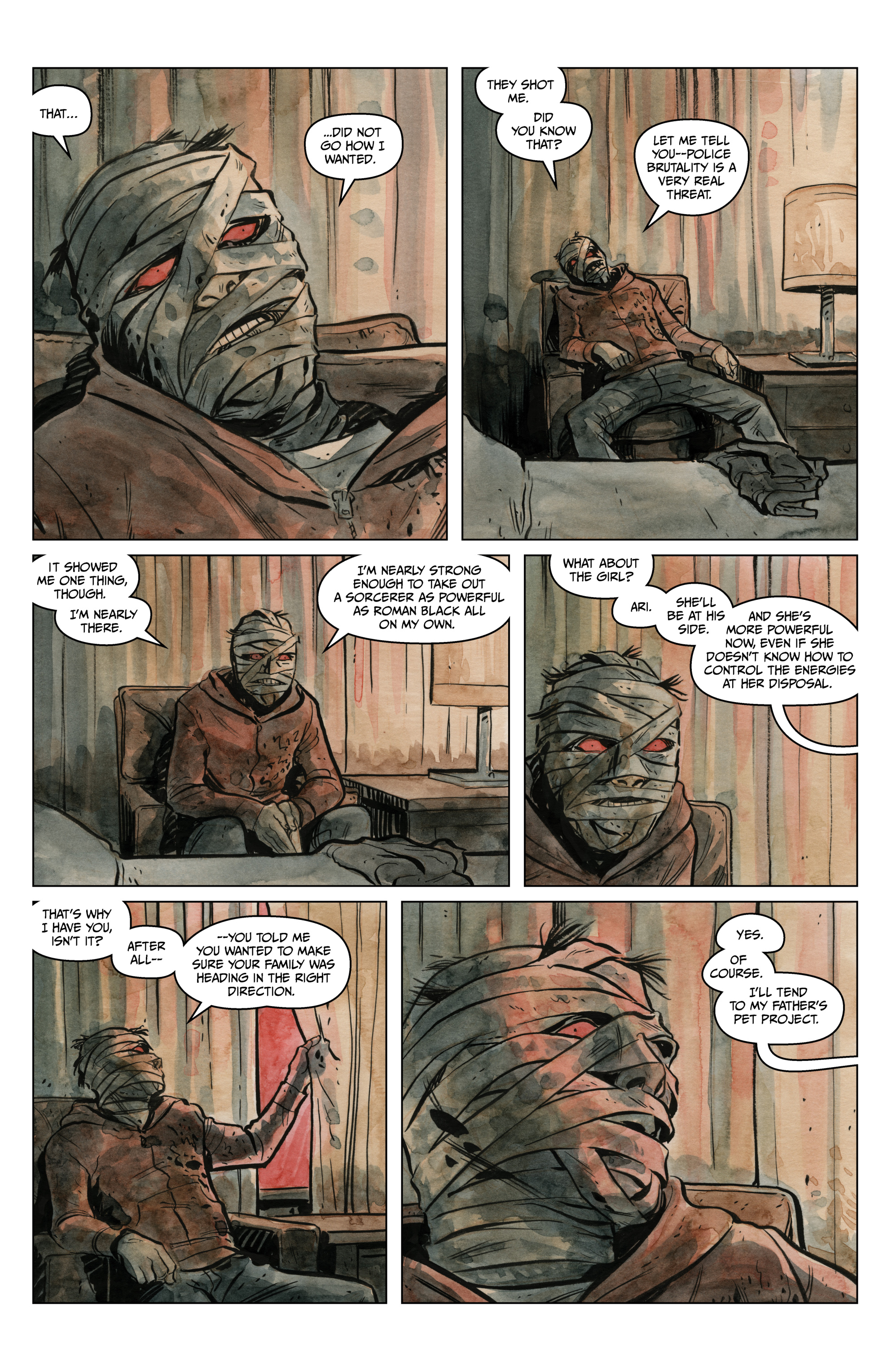 Read online Manor Black comic -  Issue # _TPB - 101