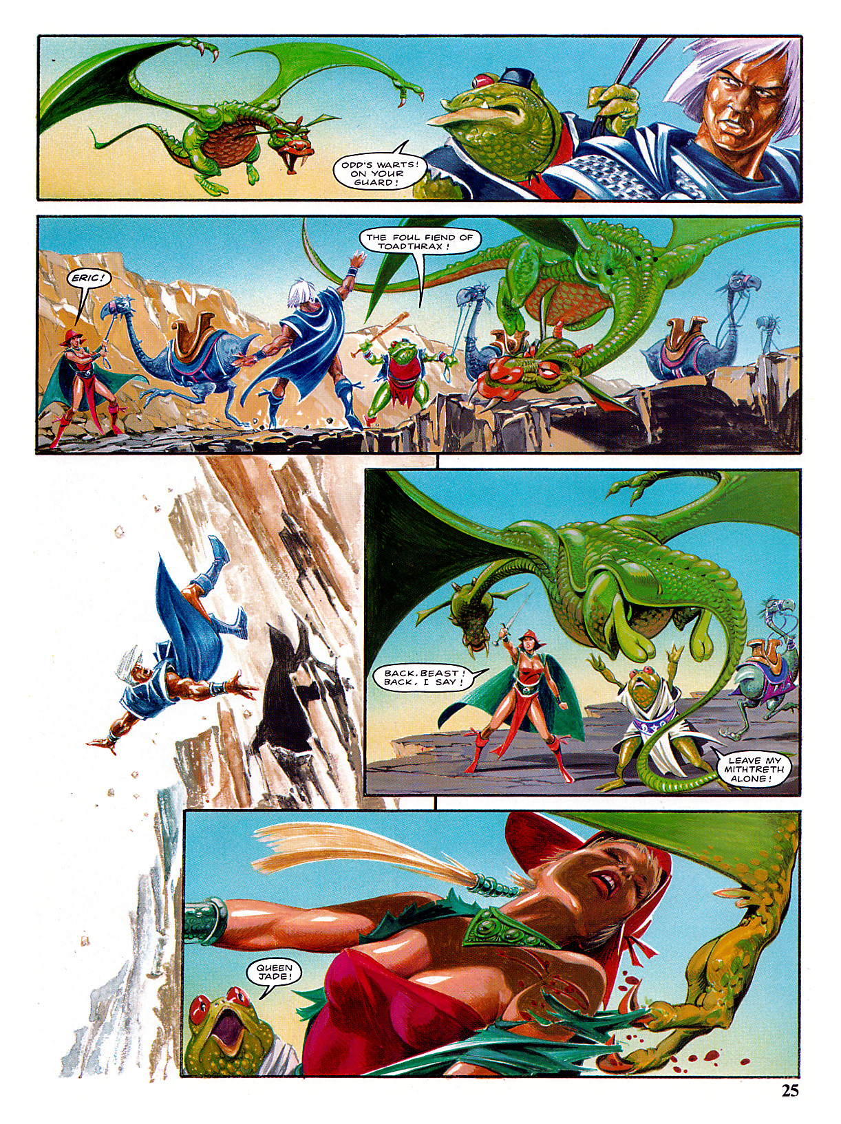 Read online Marvel Graphic Novel comic -  Issue #3 - The Chronicles of Genghis Grimtoad - 25