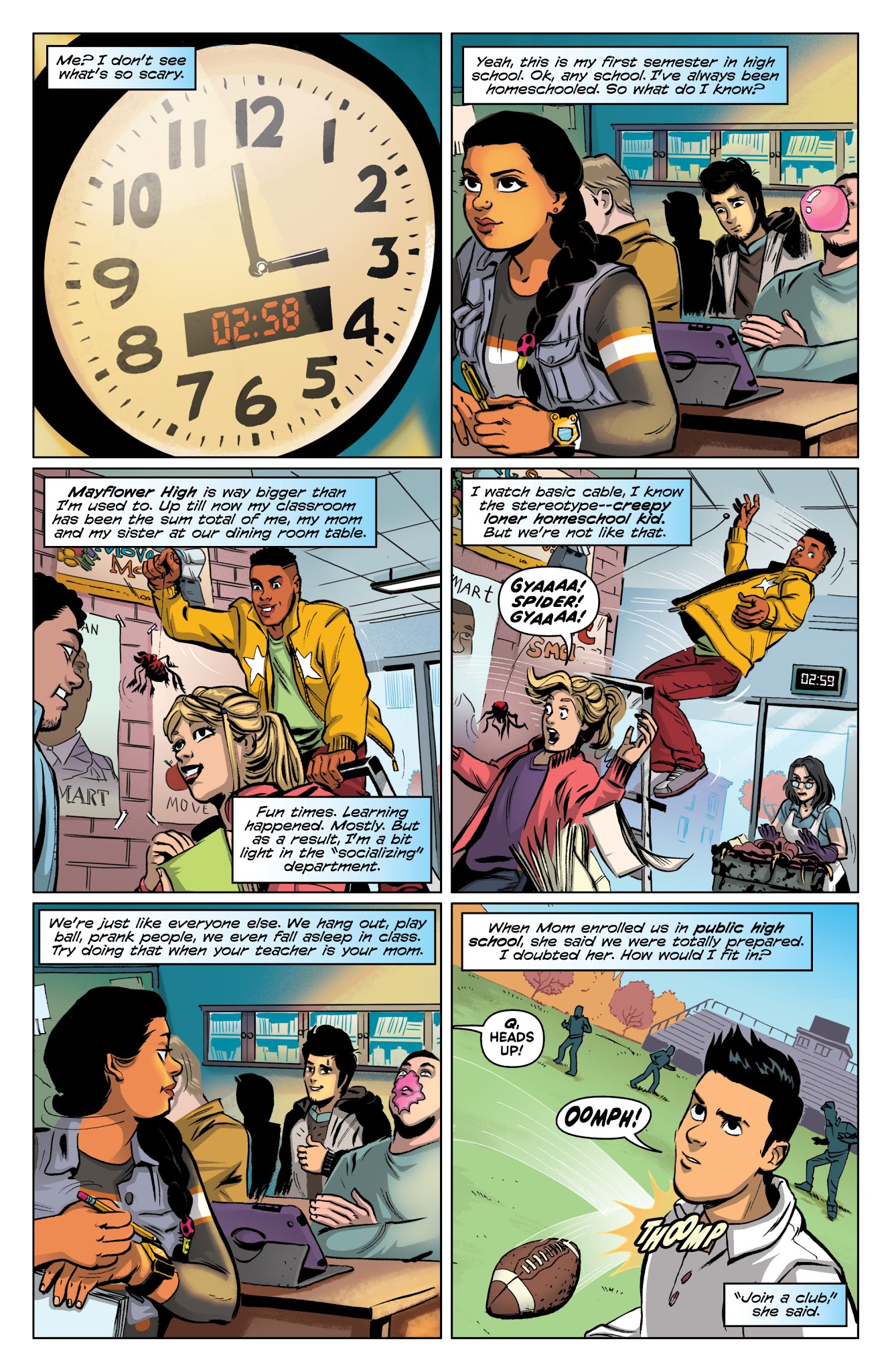 Read online Three O'Clock Club comic -  Issue #1 - 4