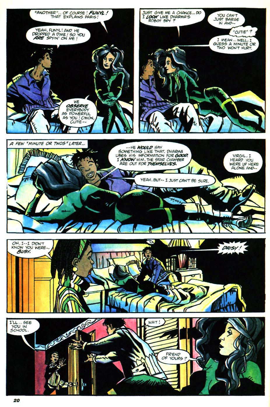 Read online Static comic -  Issue #8 - 16