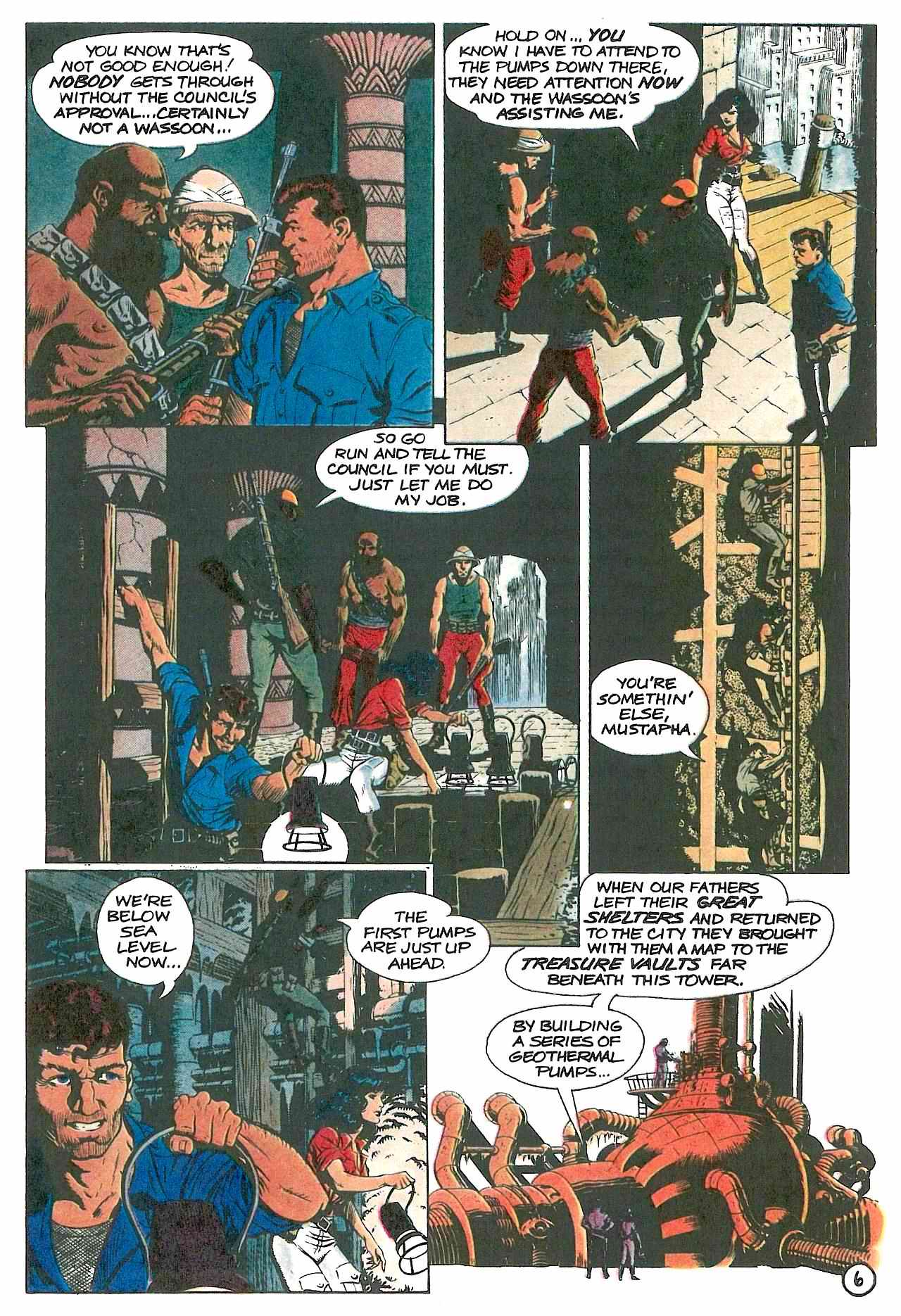 Read online Cadillacs & Dinosaurs comic -  Issue #4 - 8