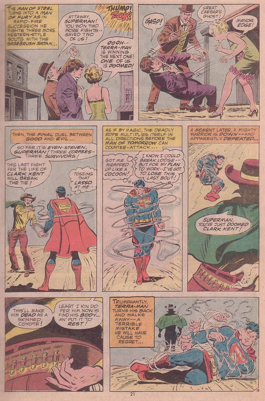 Read online Superman (1939) comic -  Issue #278 - 21
