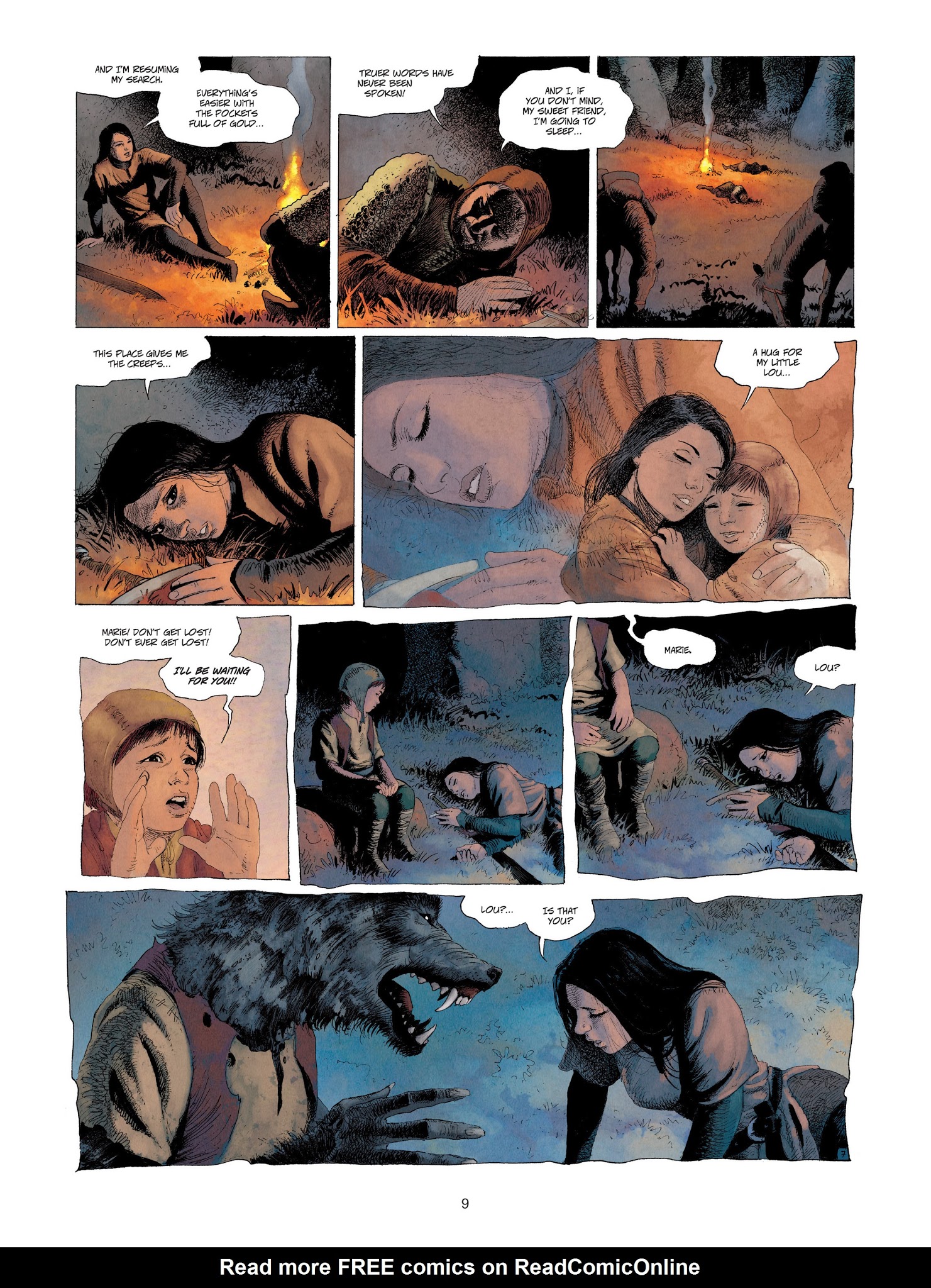 Read online Marie of the Dragons comic -  Issue #2 - 9