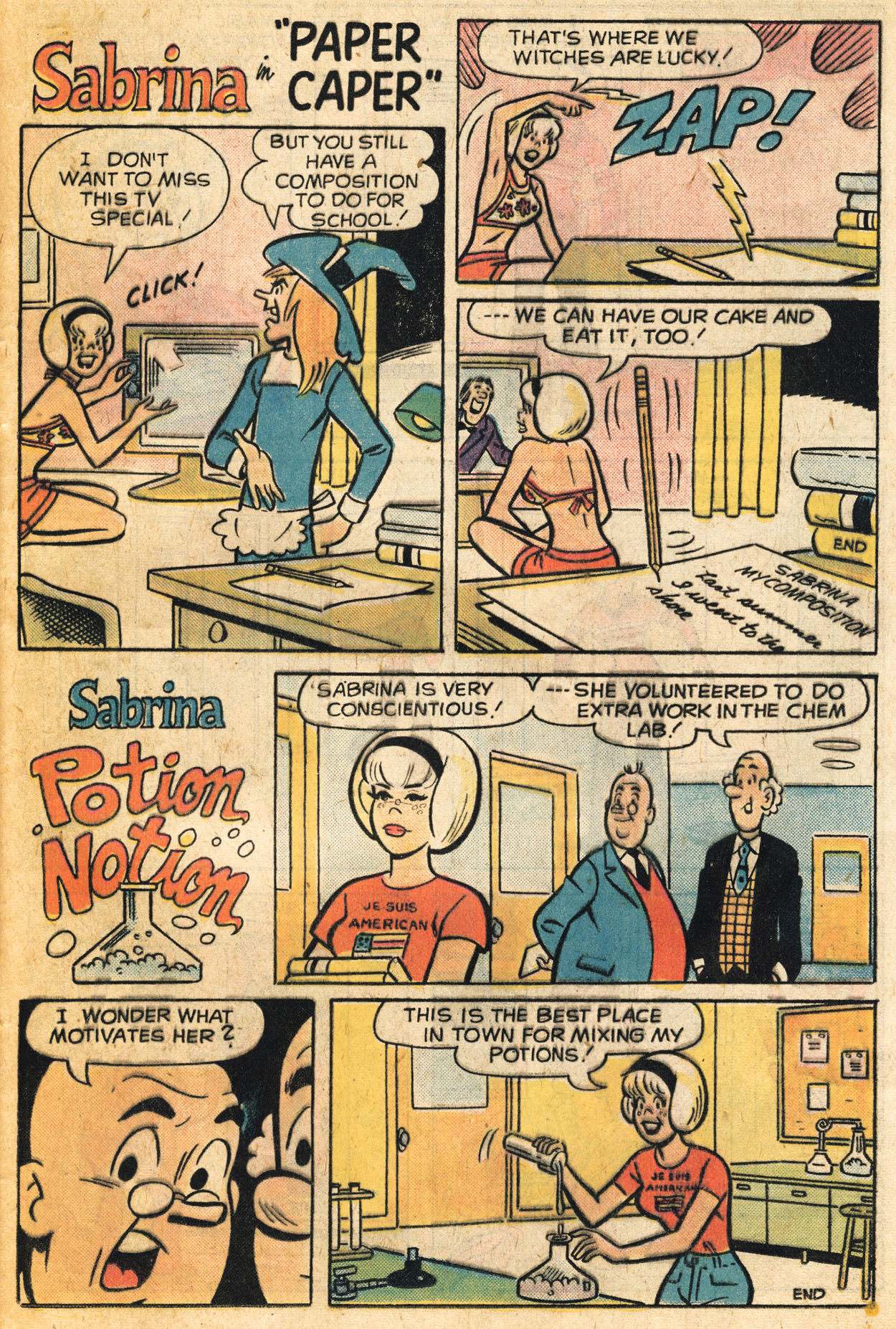 Read online Archie's TV Laugh-Out comic -  Issue #33 - 20