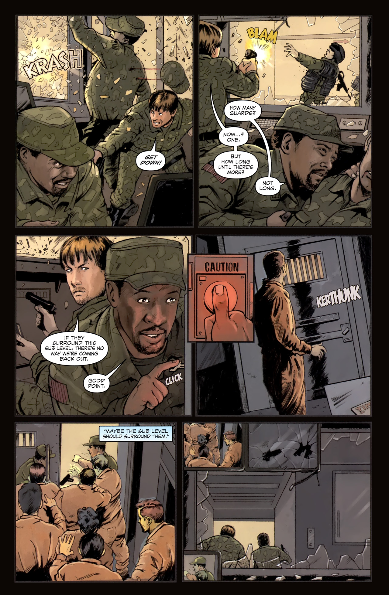 Read online Jericho comic -  Issue #3 - 18