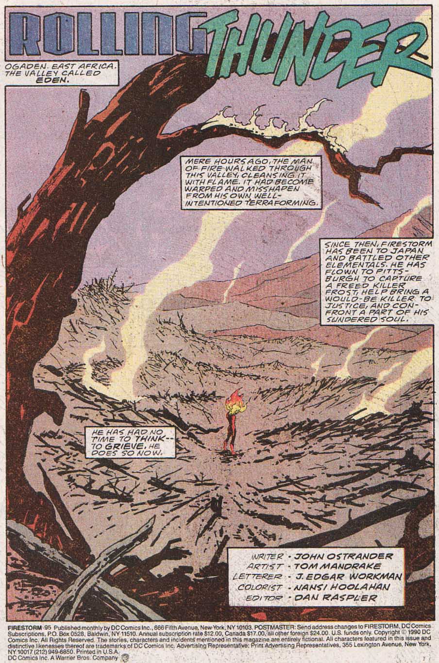 Read online Firestorm, the Nuclear Man comic -  Issue #95 - 2