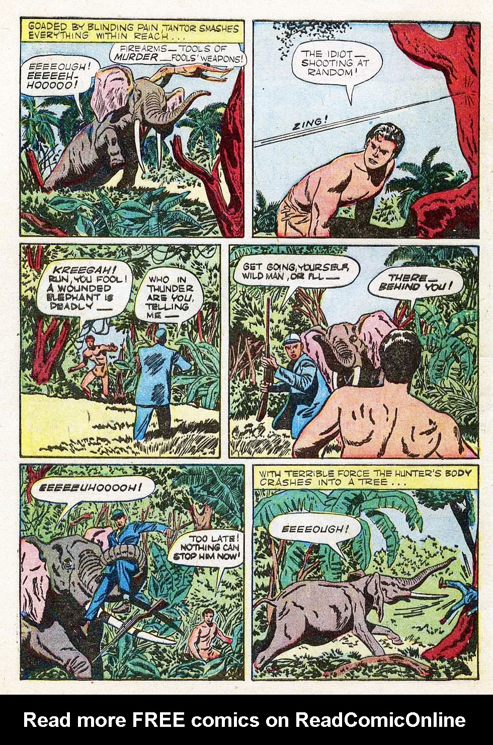 Read online Tarzan (1948) comic -  Issue #21 - 4