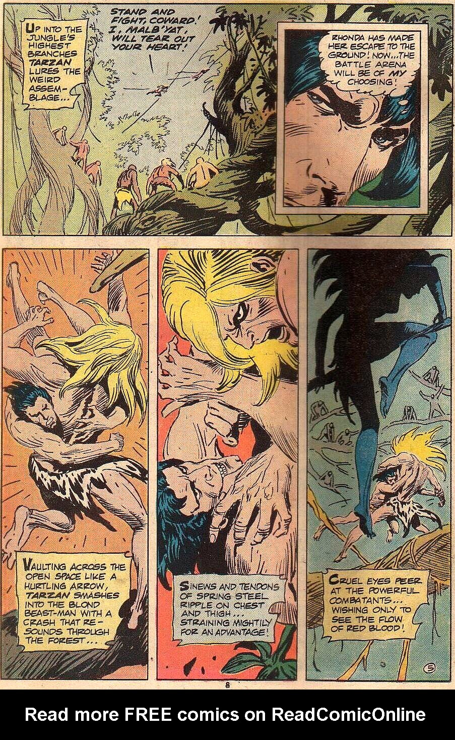 Read online Tarzan (1972) comic -  Issue #234 - 8