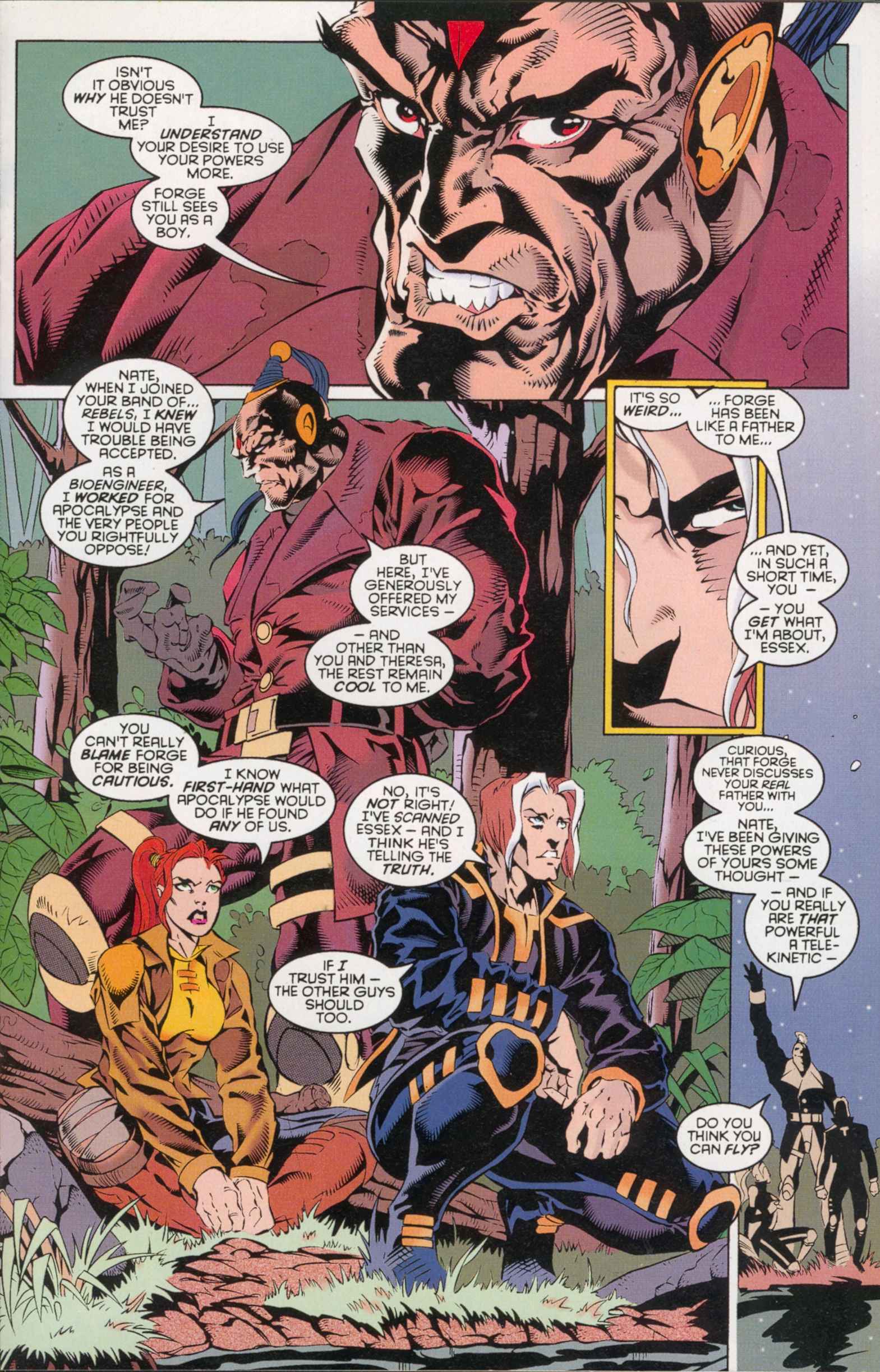 Read online X-Man comic -  Issue #2 - 8