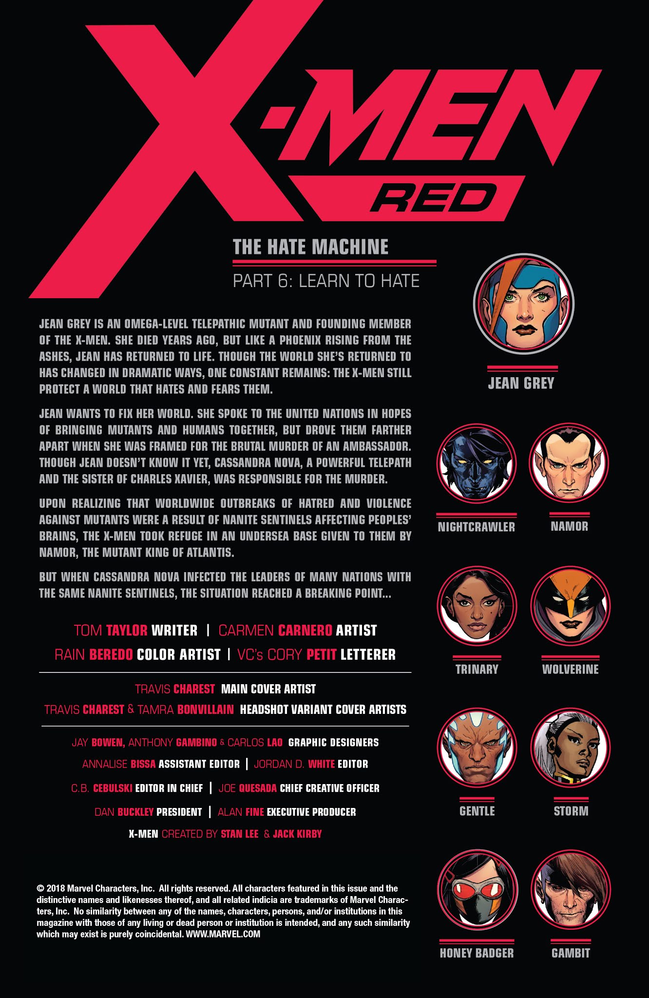 Read online X-Men: Red comic -  Issue #6 - 2