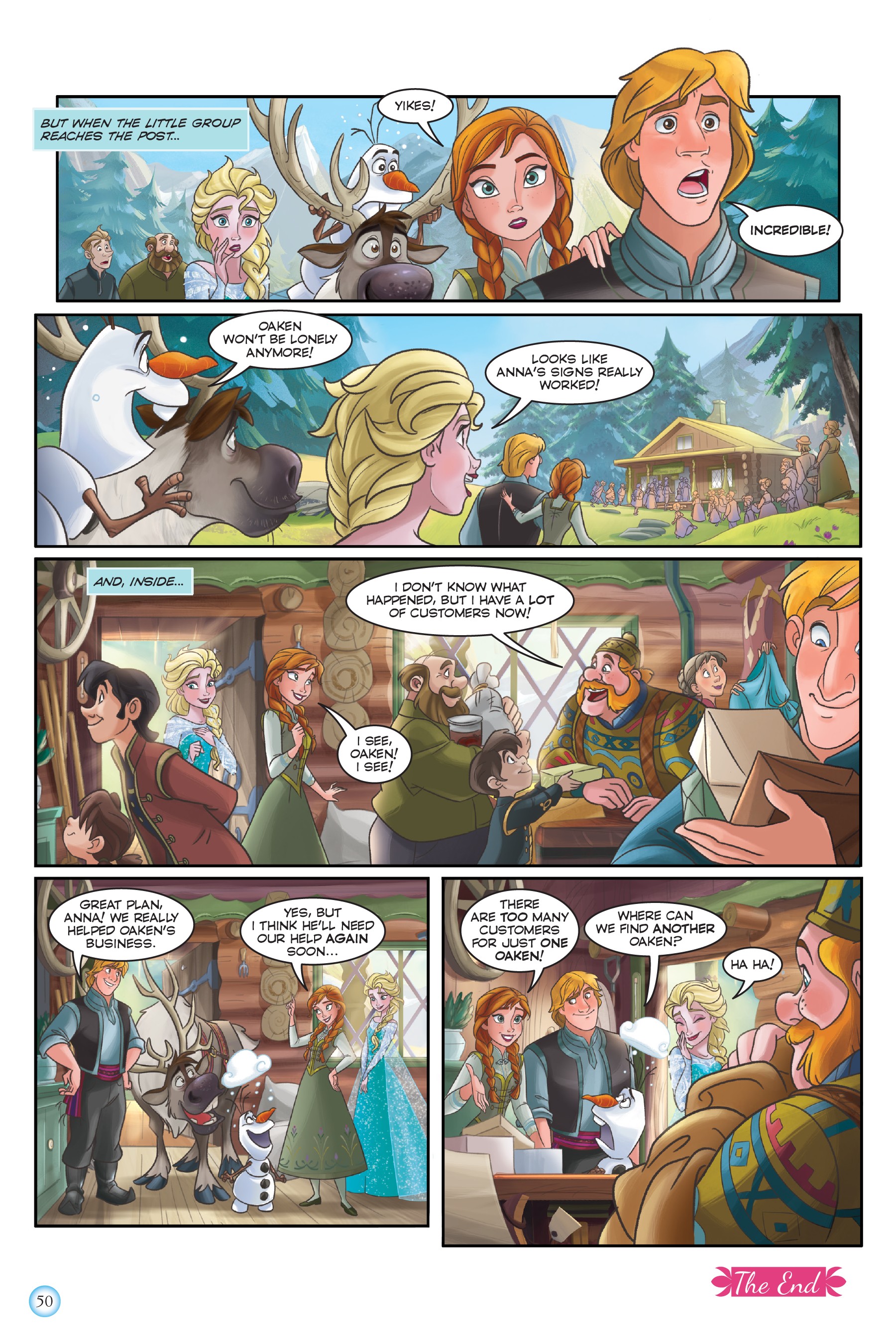 Read online Frozen Adventures: Flurries of Fun comic -  Issue # TPB (Part 1) - 50