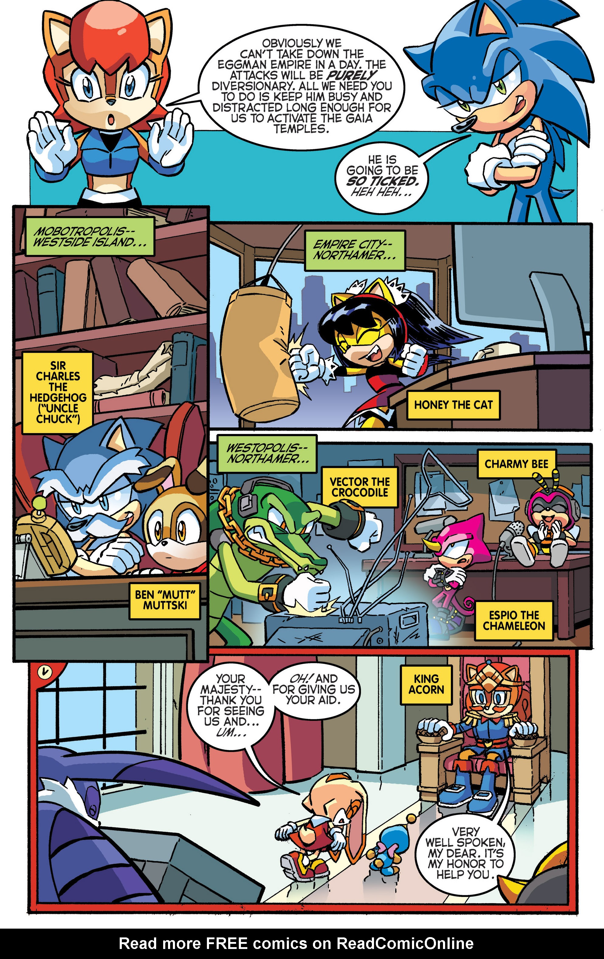 Read online Sonic The Hedgehog comic -  Issue #283 - 7