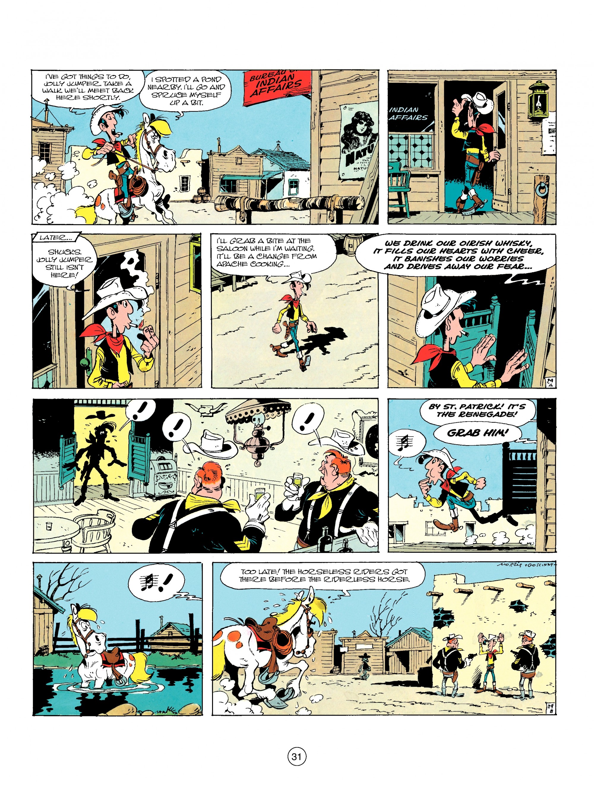 Read online A Lucky Luke Adventure comic -  Issue #17 - 31