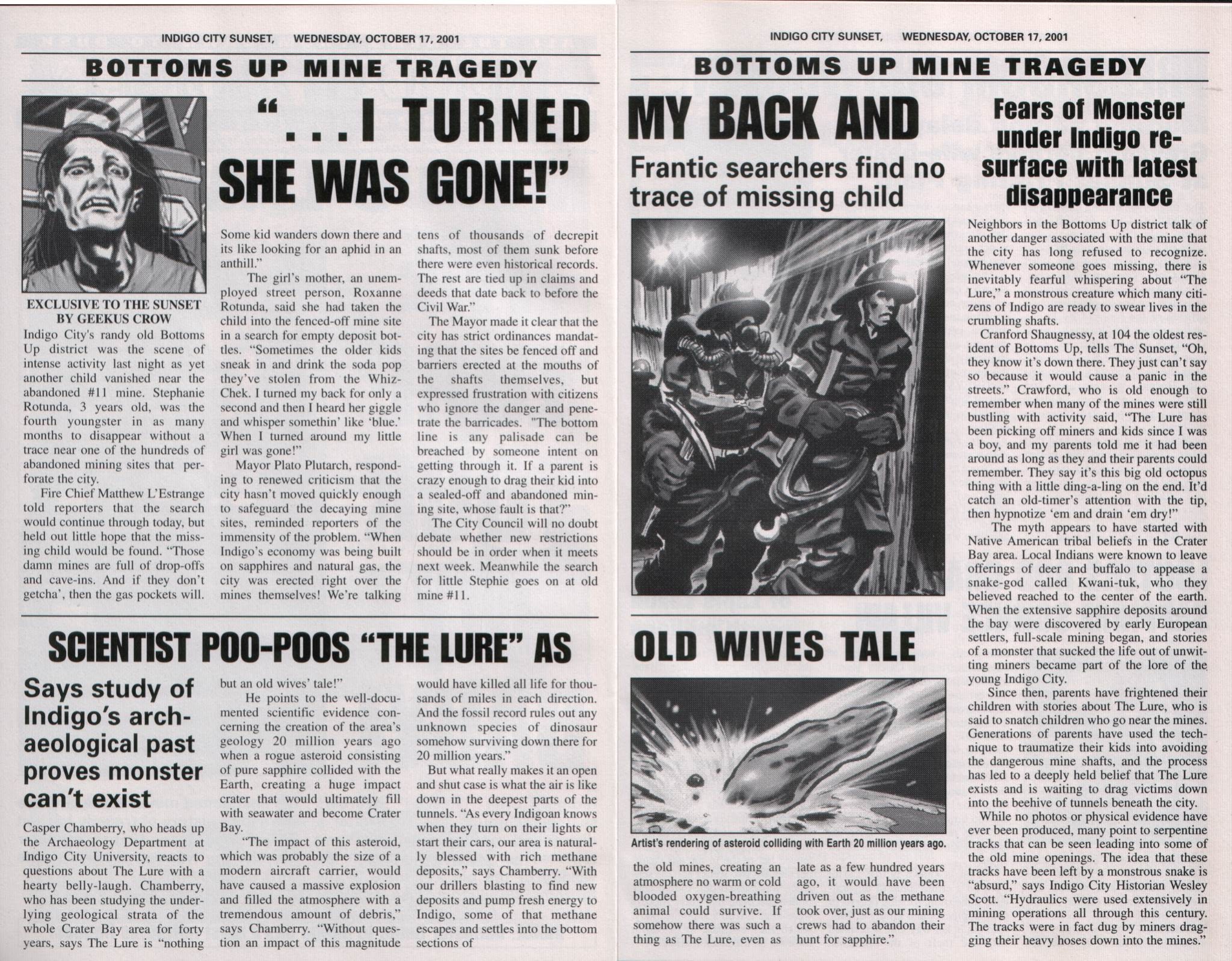 Read online Greyshirt: Indigo Sunset comic -  Issue #1 - 28