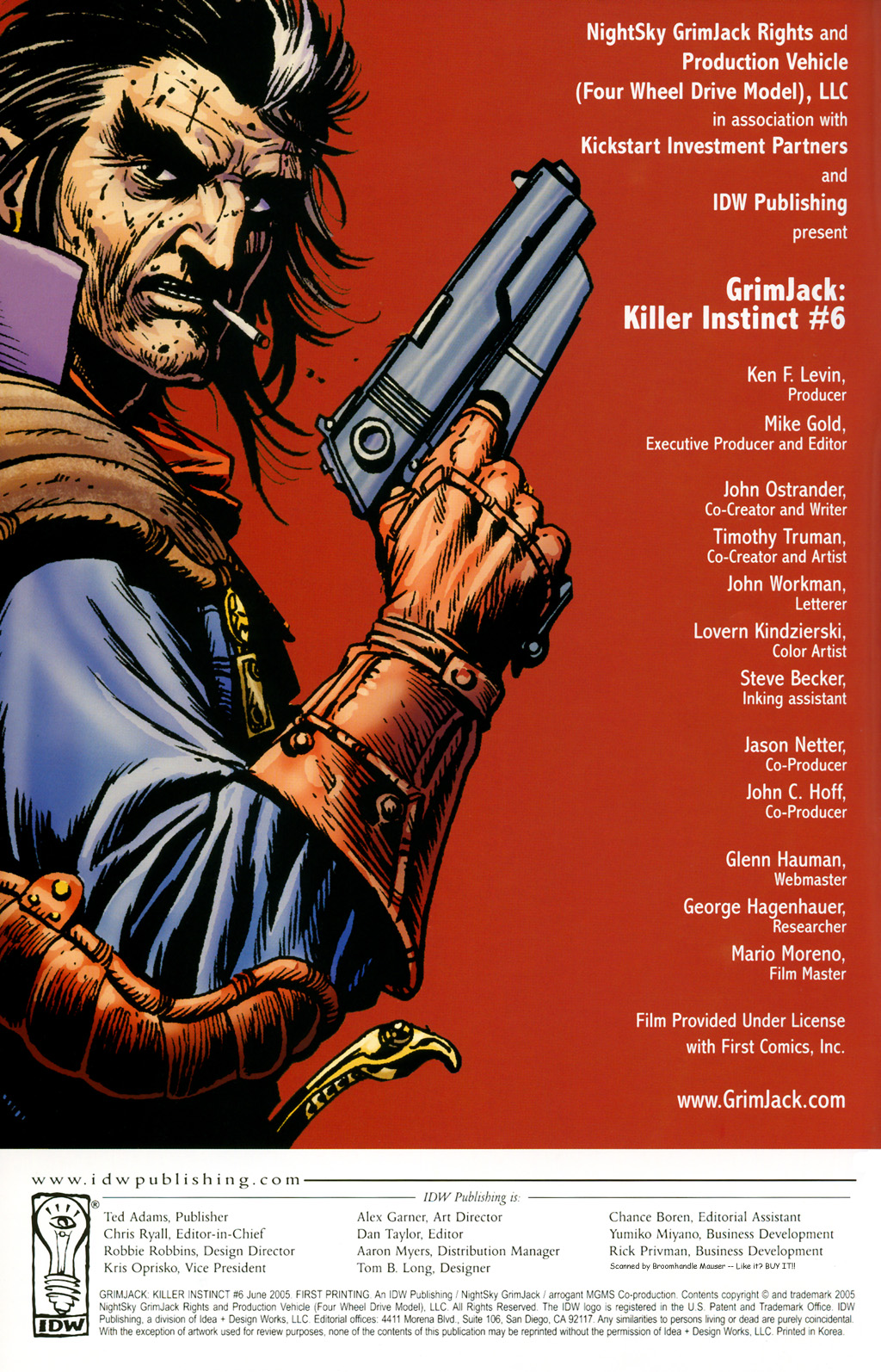 Read online Grimjack: Killer Instinct comic -  Issue #6 - 2